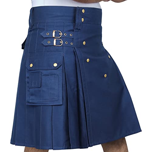 Navy Blue Cotton
