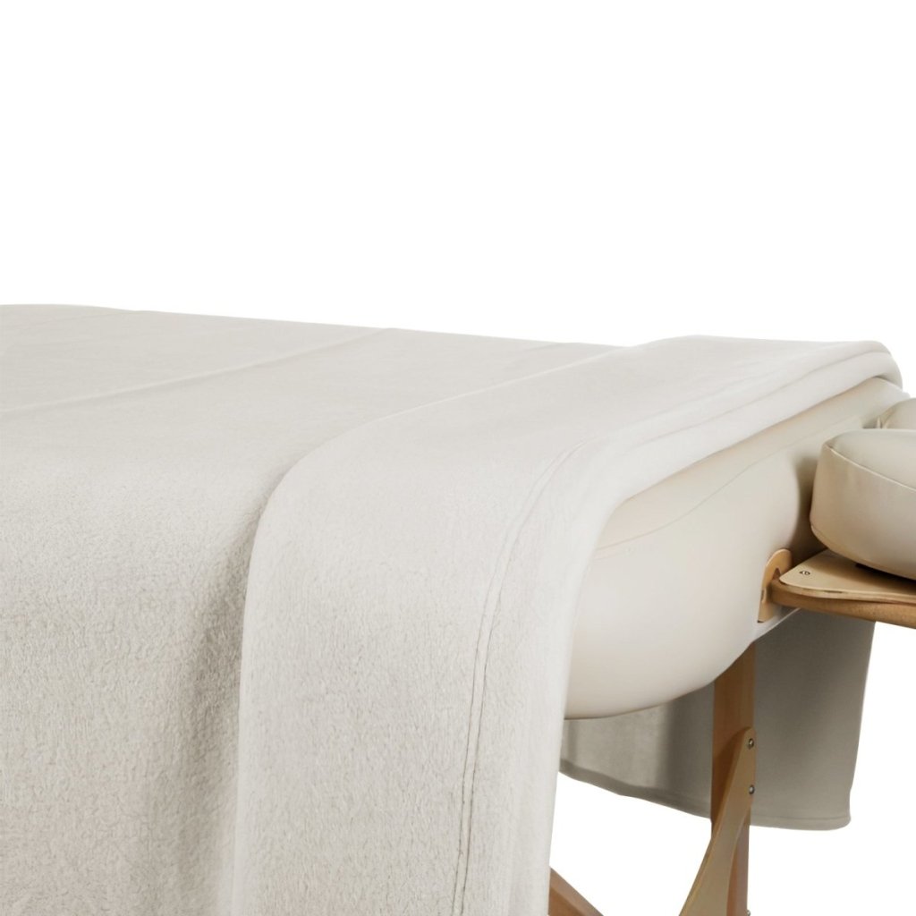 Soft Polar Fleece Massage Table Blanket - Warm & Cozy for Spa, Salon & Home Use - Perfect for Therapists & Relaxation