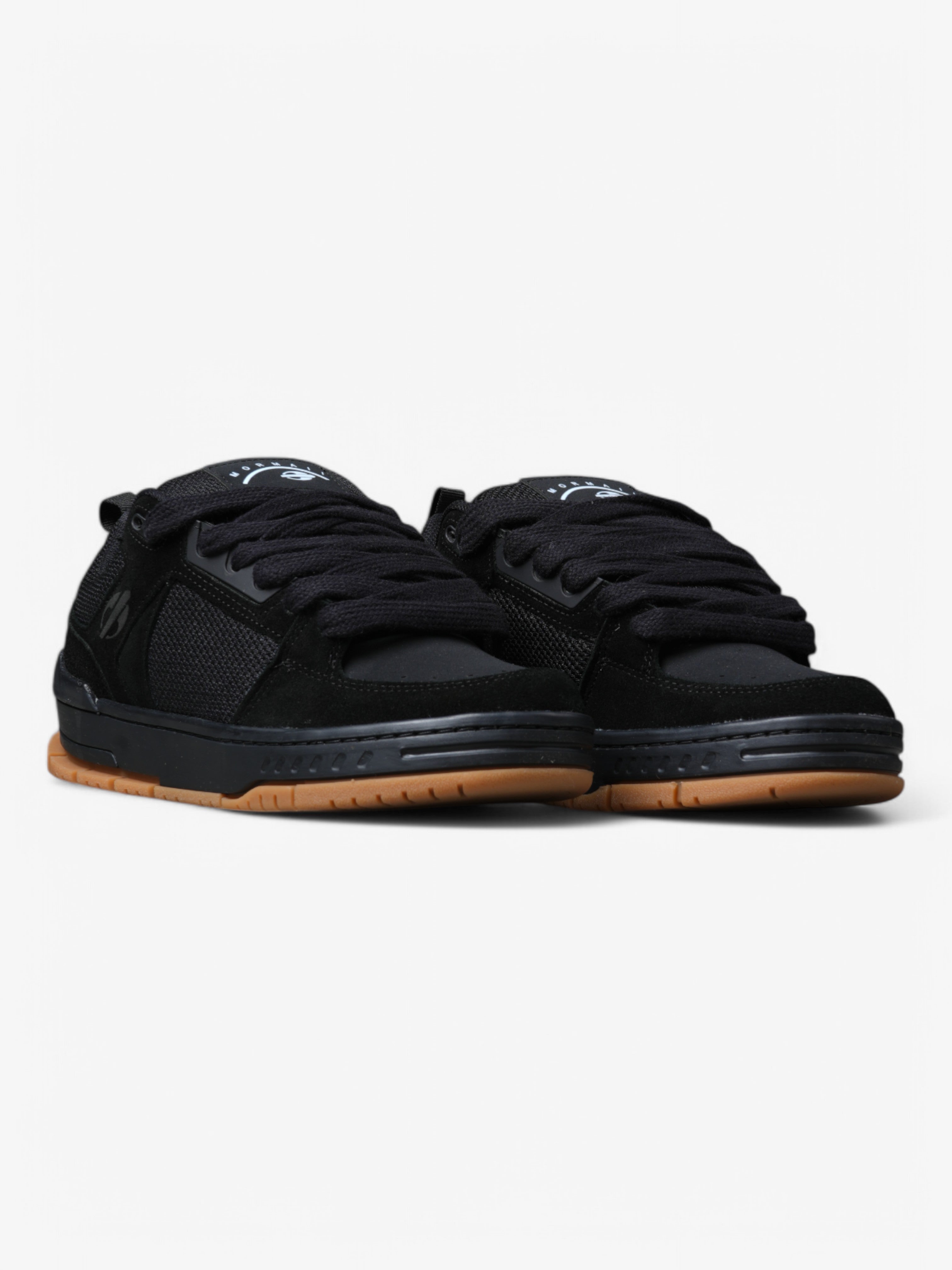 Mormaii Crest Black Brown Sneakers - Comfortable & Stylish Men's Running Shoes for Outdoor Activities and Casual Wear