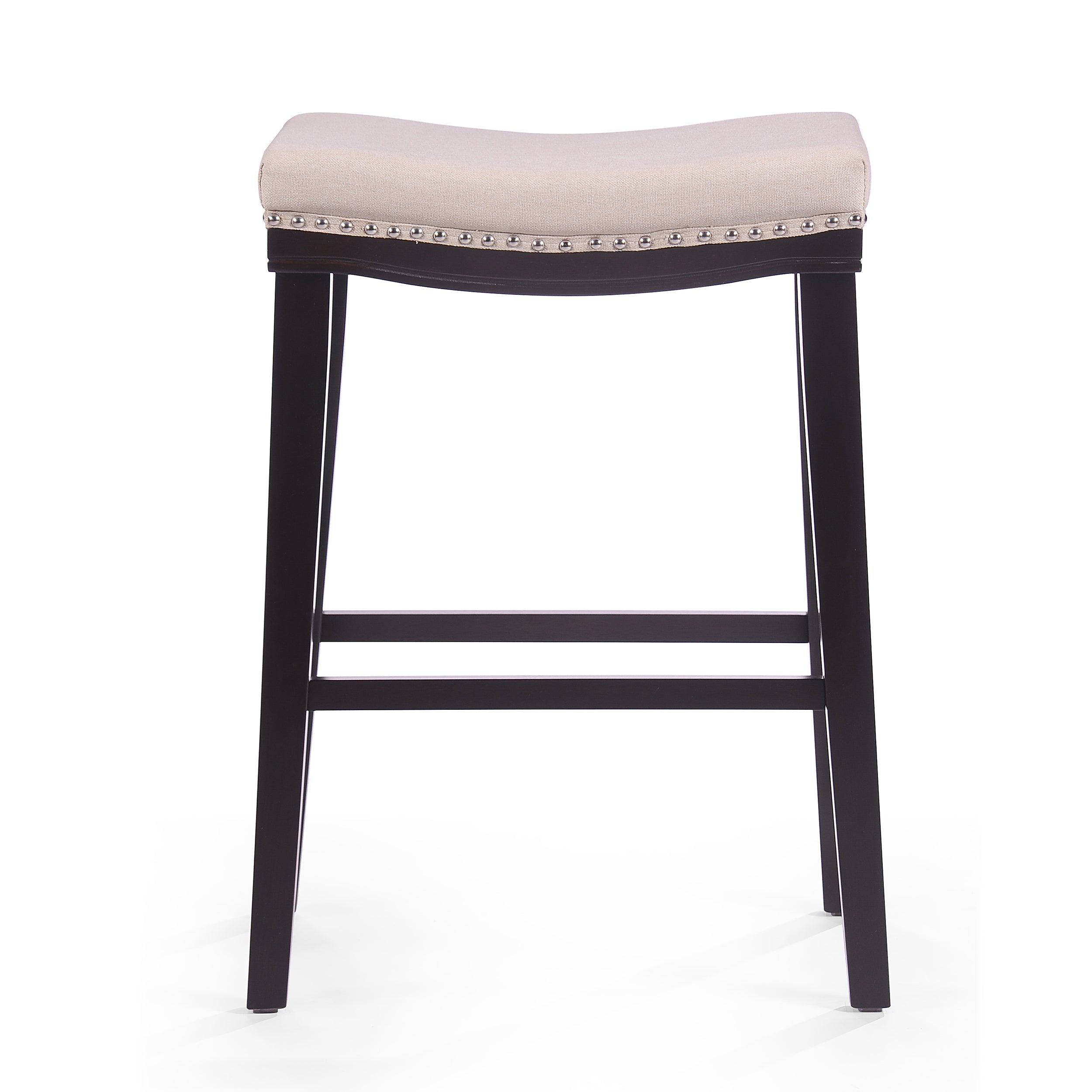 Modern Counter Stool - Adjustable Height Bar Stool with Backrest, Comfortable Kitchen Island Stool for Dining, Breakfast Nook, Home Bar & Office Use