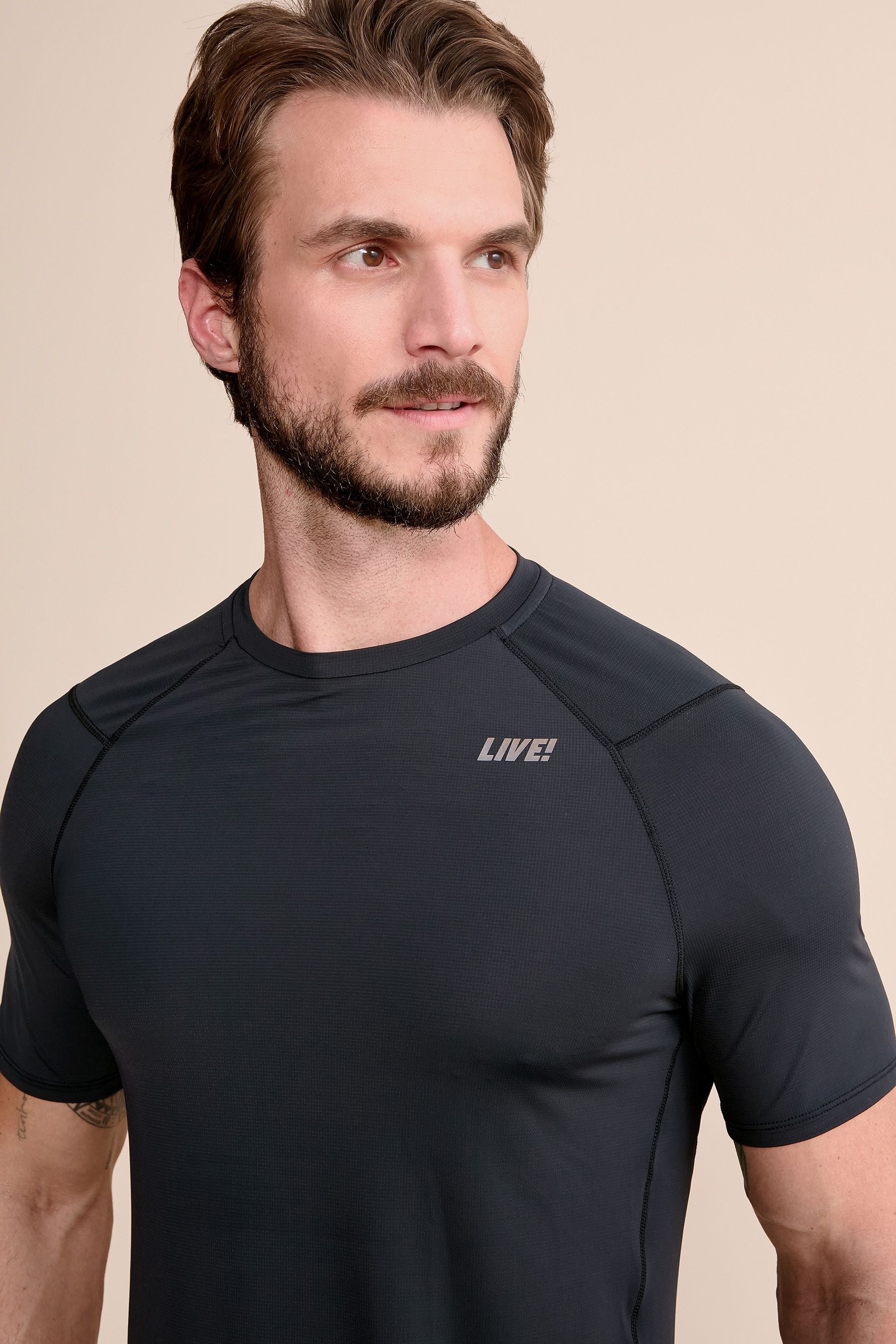 Men's Fit Harmony T-Shirt - Comfortable & Stylish Cotton Tee for Casual Wear, Gym & Everyday Outfits