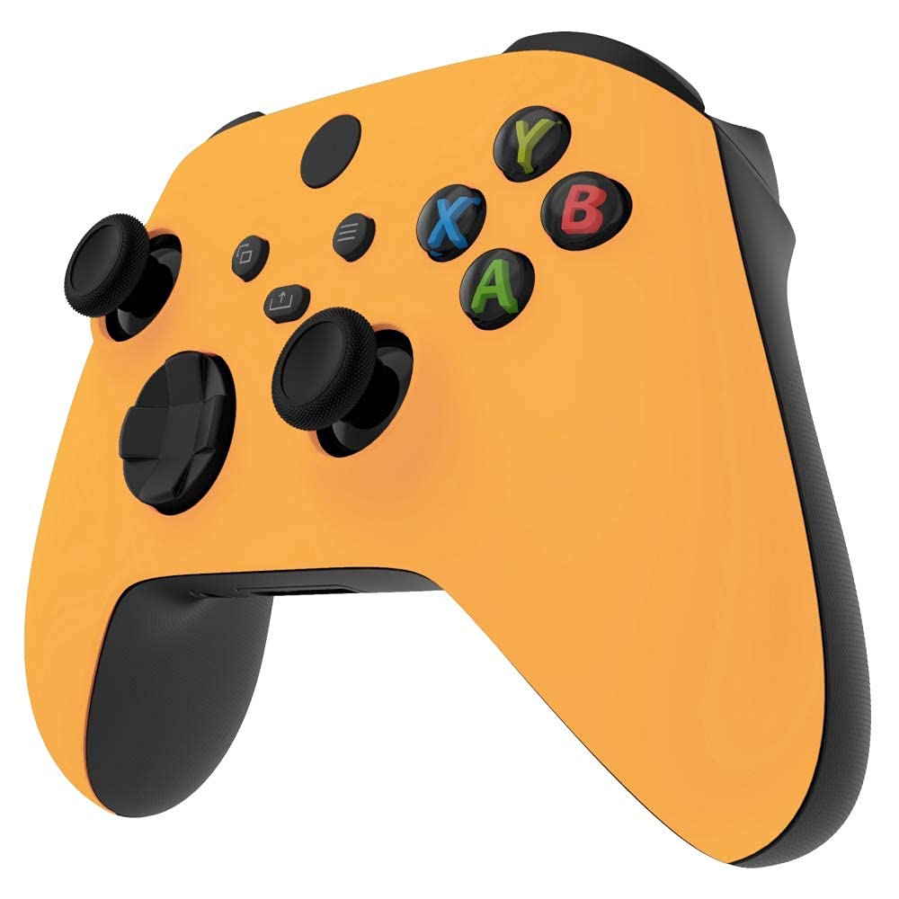 Custom Wireless Xbox Controller for Microsoft Xbox Series X/S & Xbox One - Soft Touch Grip - Personalized Yellow Design - Perfect for Gaming, Streaming & Competitive Play
