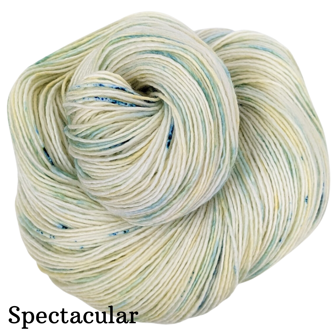 Knitcircus Yarns - Premium Cultured Speckled Skeins for Knitting & Crocheting | Hand-Dyed Ready-to-Ship Yarn | Perfect for Scarves, Sweaters & DIY Crafts