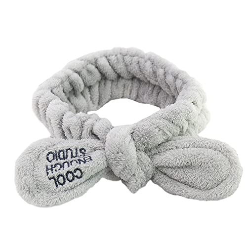 Premium Hwangli Hair Ornaments - Soft Animal Ears Hairbands for Girls, Water Absorbent & Non-Shedding Face Wash Headbands | Perfect for Skincare, Bathing & Daily Hair Styling