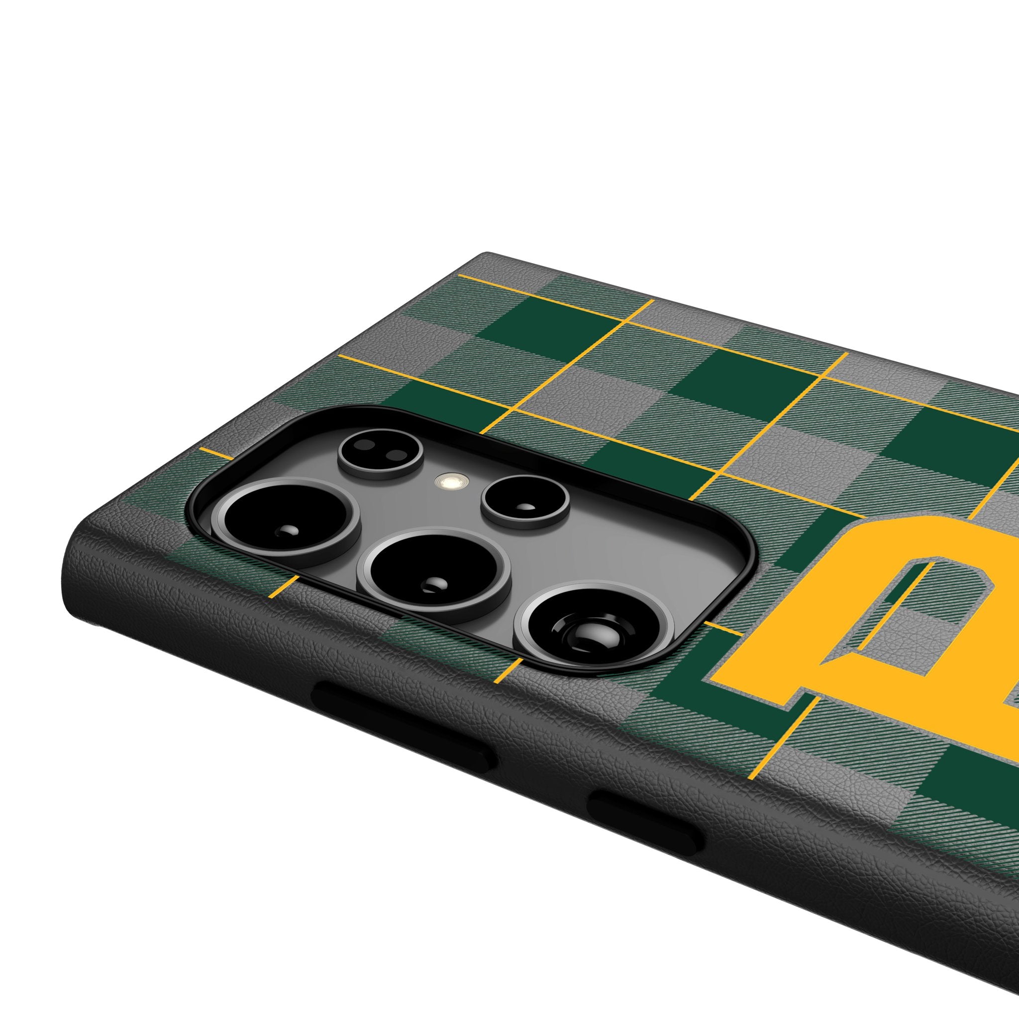 Baylor University Bears Plaid MagSafe Compatible Phone Case for Samsung Galaxy S21 S22 S23 - Perfect for Game Day & School Spirit