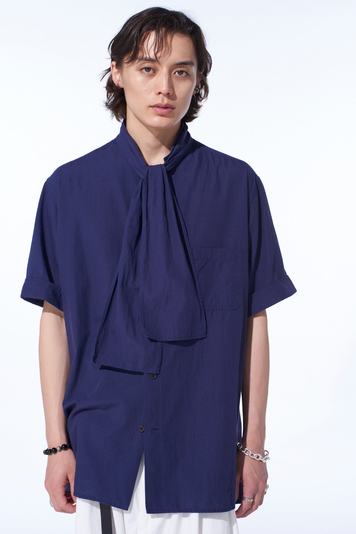 Premium Men's Broadcloth Chambray Short Sleeve Button-Down Shirt - Casual & Business Wear for Summer & Outdoor Activities