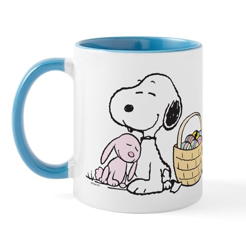 White/Blue Inside - Beagle And Bunny Mug