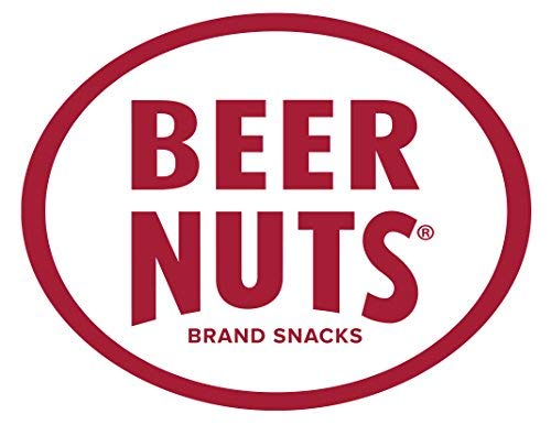 BEER NUTS Original Peanuts - Sweet & Salty Gluten Free Snacks - Kosher Certified, Low Sodium USA Made Peanuts - 12oz Resealable Can (Pack of 12) - Perfect for Parties, Road Trips & Office Snacking
