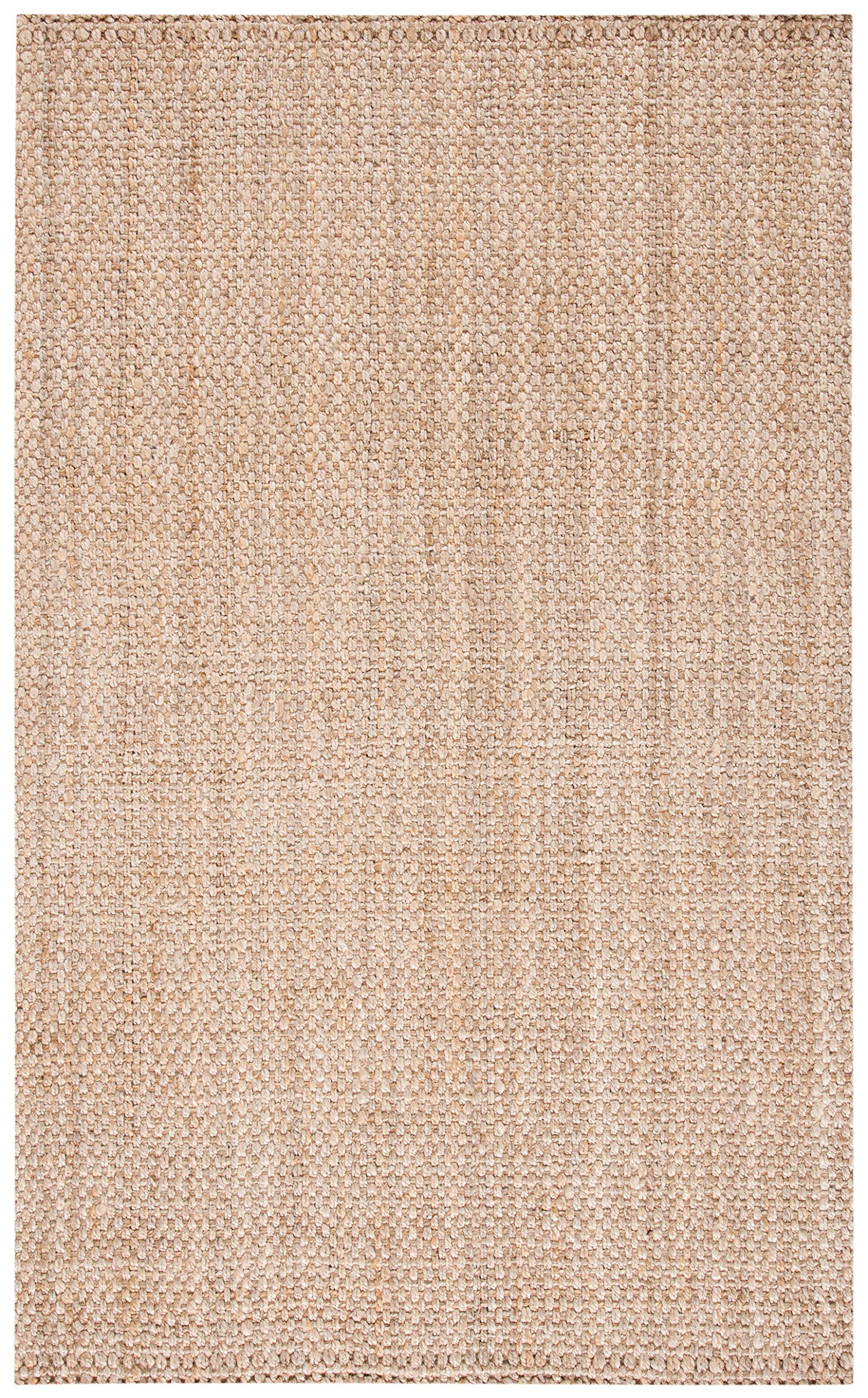 SAFAVIEH Handmade Natural Jute Area Rug 9' x 12' - Farmhouse Chic, Durable & Eco-Friendly for High Traffic Living Room, Bedroom, Dining Room | NF267A