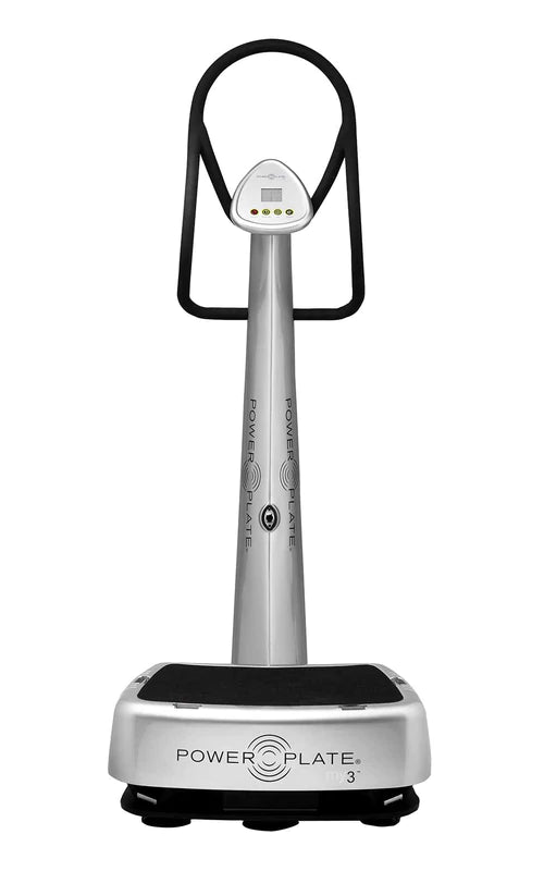 Power Plate My3 Vibration Platform Trainer - Silver | Full Body Workout Machine for Home Gym, Fitness & Recovery | Perfect for Toning, Weight Loss & Muscle Activation