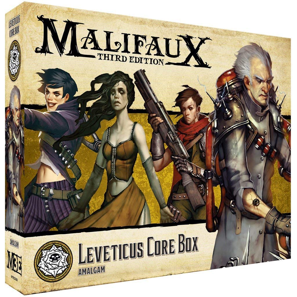 Wyrd Miniatures Outcasts: Leveticus Core Box - Premium Tabletop Miniatures for Malifaux & Wargaming - Perfect for Collectors & Strategy Game Enthusiasts