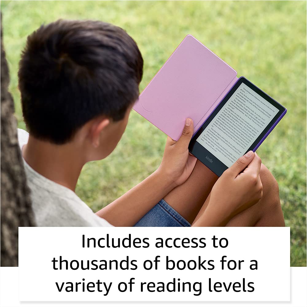 Kindle Paperwhite Kids - 16GB E-Reader with Robot Dreams Cover | Encourages Daily Reading for Children | Perfect for Bedtime Stories, Travel & Learning