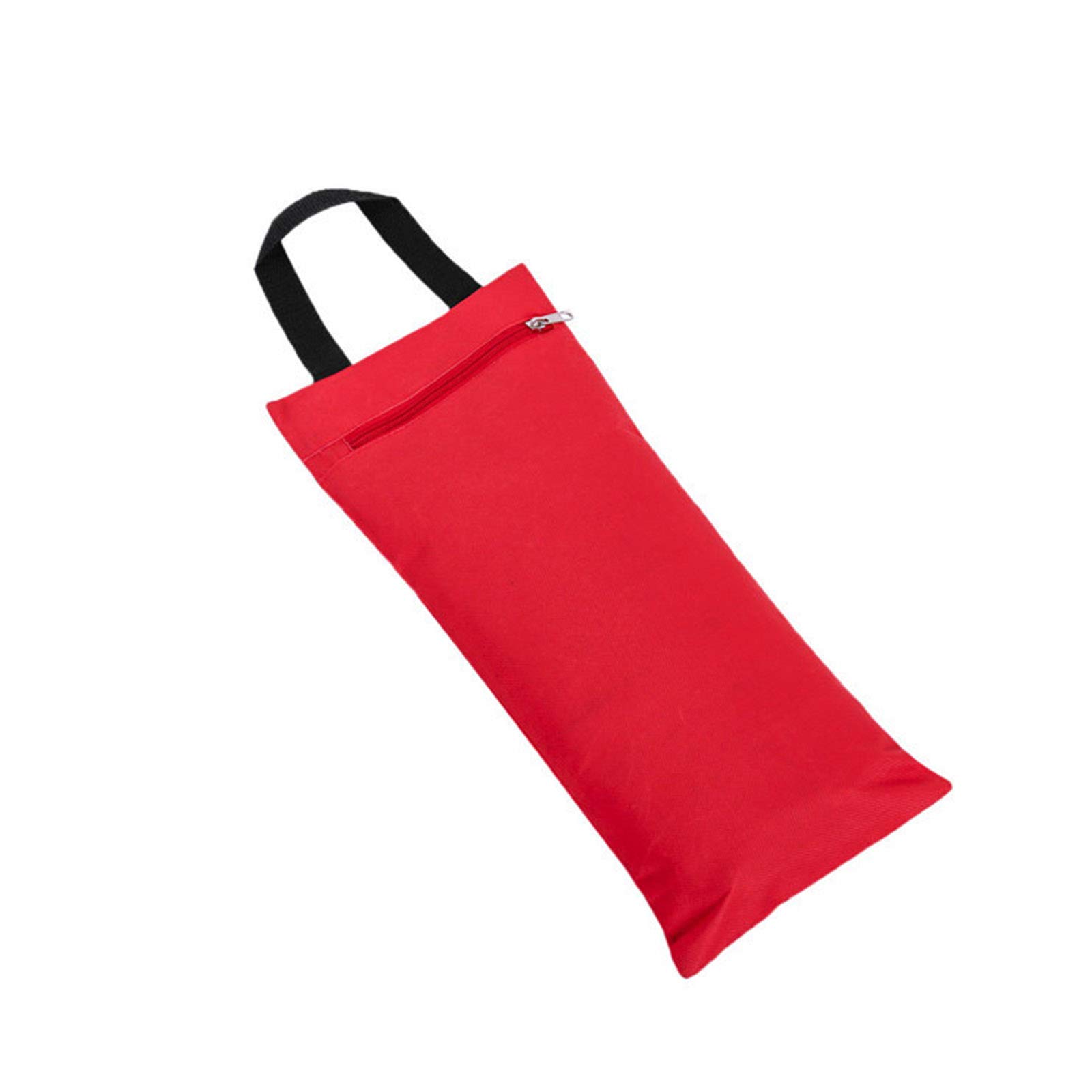 Foldable Weighted Yoga Sandbag with Single Handle - Portable Fitness Equipment for Strength Training, Yoga, Pilates & Home Workouts - Perfect for Travel & Gym Use
