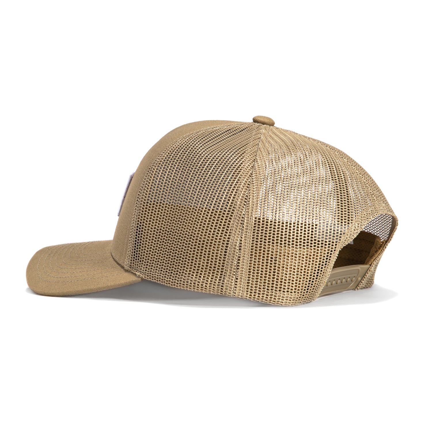 Brixton Regal Mesh Snapback Trucker Hat for Men & Women - Breathable Khaki Baseball Cap for Outdoor, Sports & Casual Wear