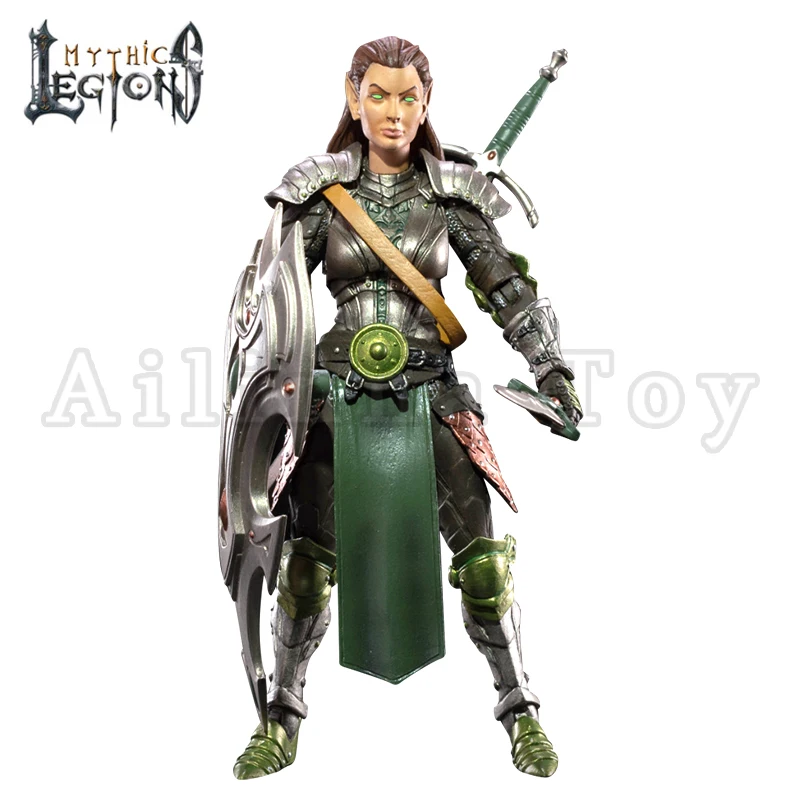 Mythic Legions 1/12 Scale 6-Inch Deluxe Female Elf Action Figure Ver 2.0 by Four Horsemen Studios - Fantasy Collectible for Display & Role-Playing Games (RPG)