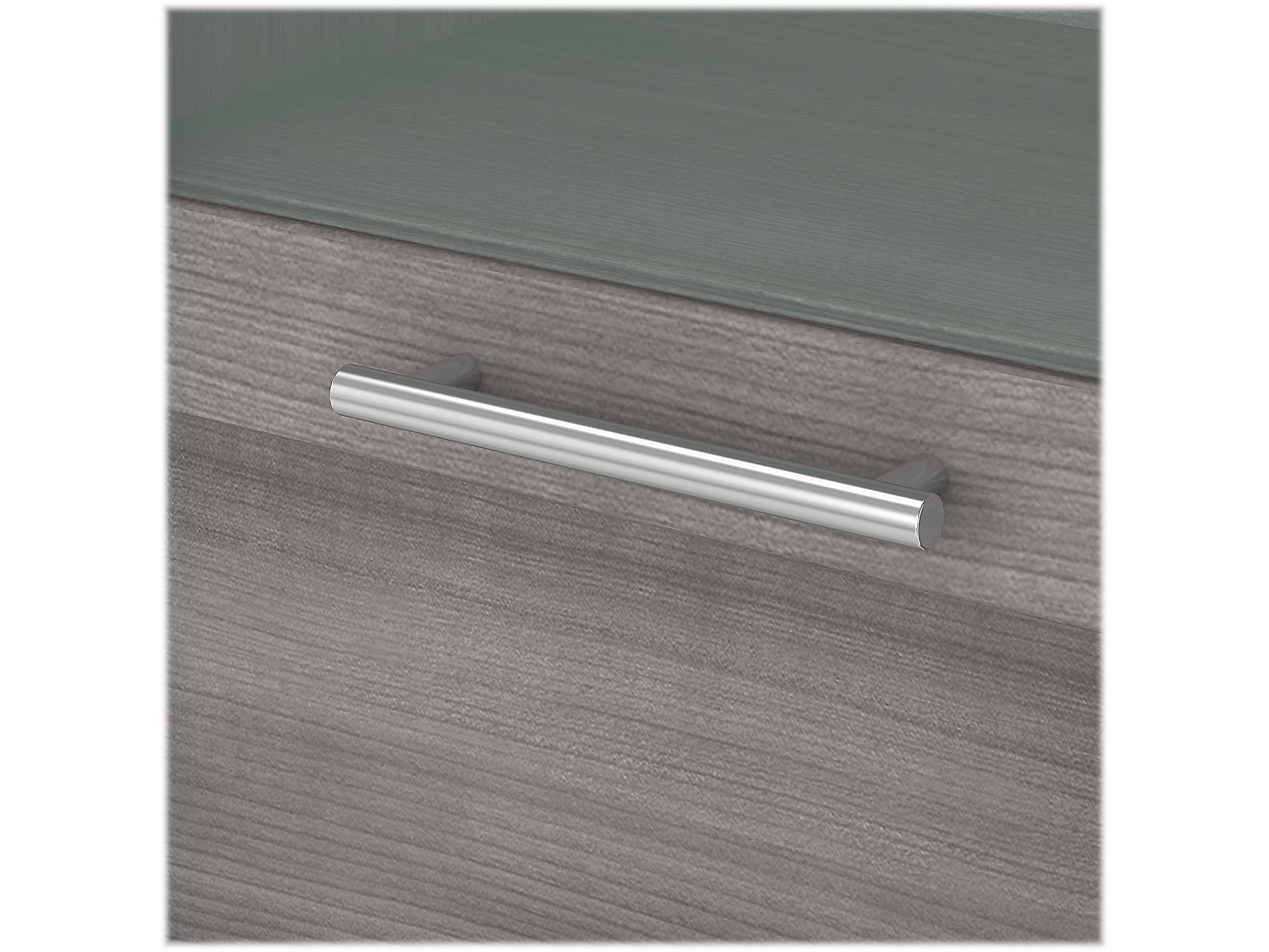 Bush Furniture Somerset 60W Office Desk Hutch in Platinum Gray - Perfect for Home Office, Study Room & Workspace Organization
