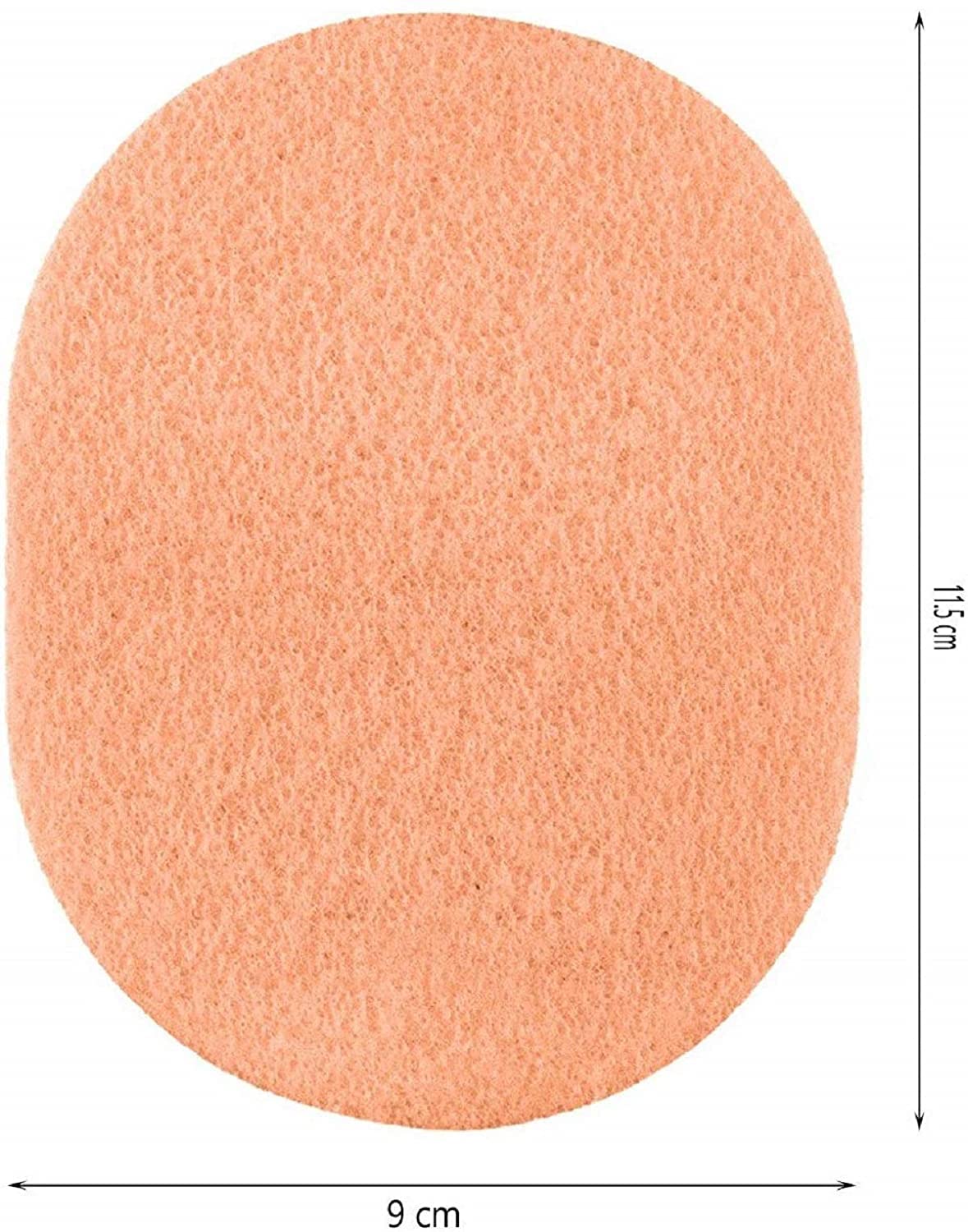 ORBIT HOUSE Soft Facial Cleansing Sponge with Headband - Gentle Makeup Remover Puff, Exfoliating Face Scrubber for Sensitive Skin (4-Pack, Multicolor) - Perfect for Daily Skincare & Travel Beauty Routine