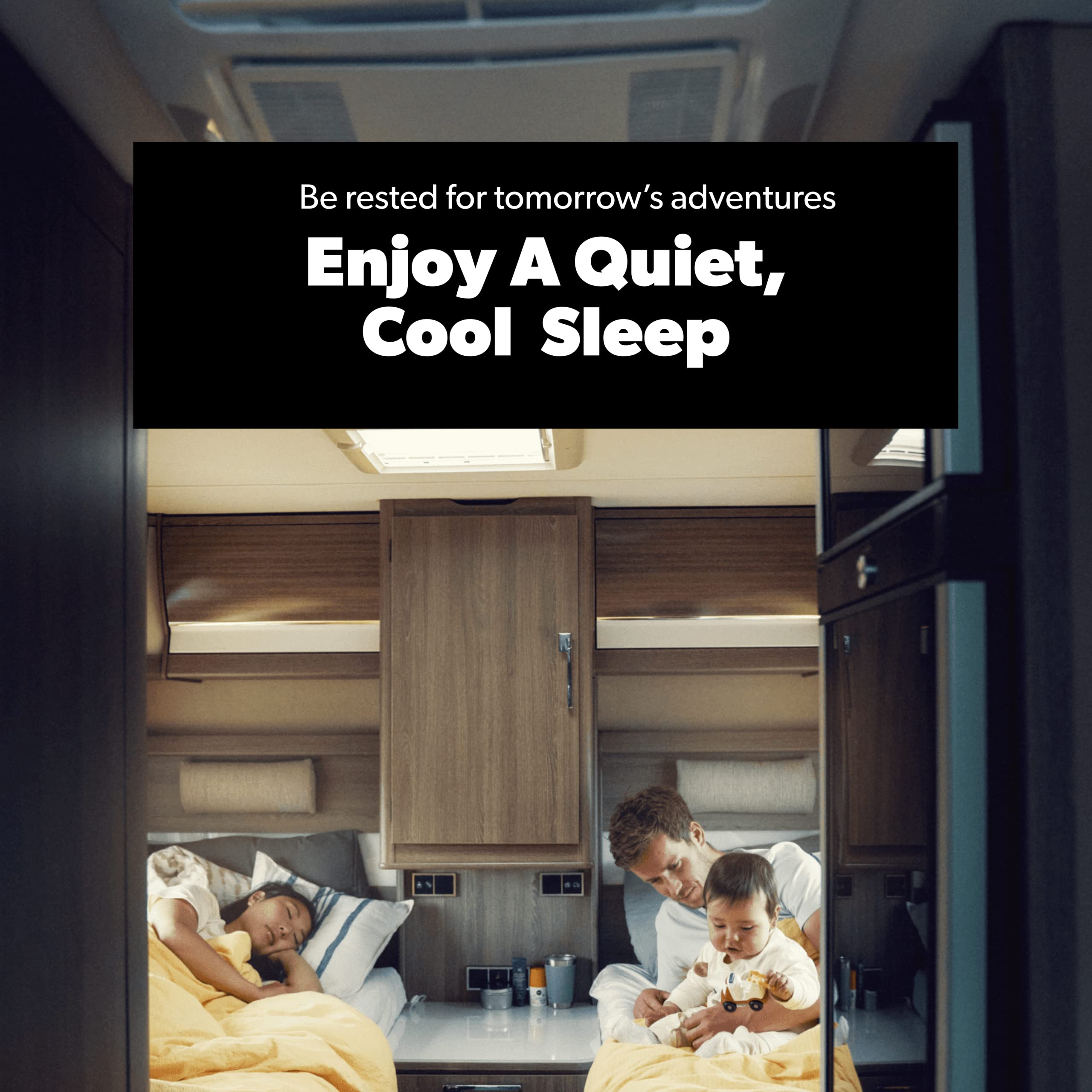 Dometic FJX3000 FreshJet Rooftop RV Air Conditioner - 9600028602 - Manual Ceiling Control Non-Ducted White AC Unit | Perfect for Camper, Motorhome & Travel Trailer Cooling