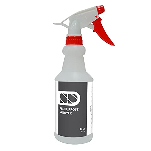 16 oz Professional Spray Bottle (Pack of 6) - Heavy Duty Trigger Sprayer for Cleaning, Gardening & Hair Care | 1015821