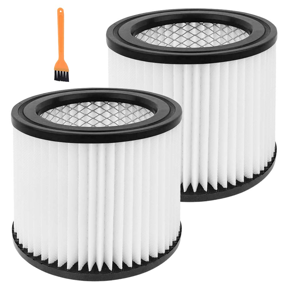 2 Pack Shop Vac Replacement Filter 90398 - Compatible with Models 903-98, 9039800, 903-98-00, 952-02H87S550A - Wet/Dry Vacuum Cartridge Filter for 4 Gallon & Smaller Shop Vacs - Ideal for Home Cleaning, Workshop Dust Collection & DIY Projects