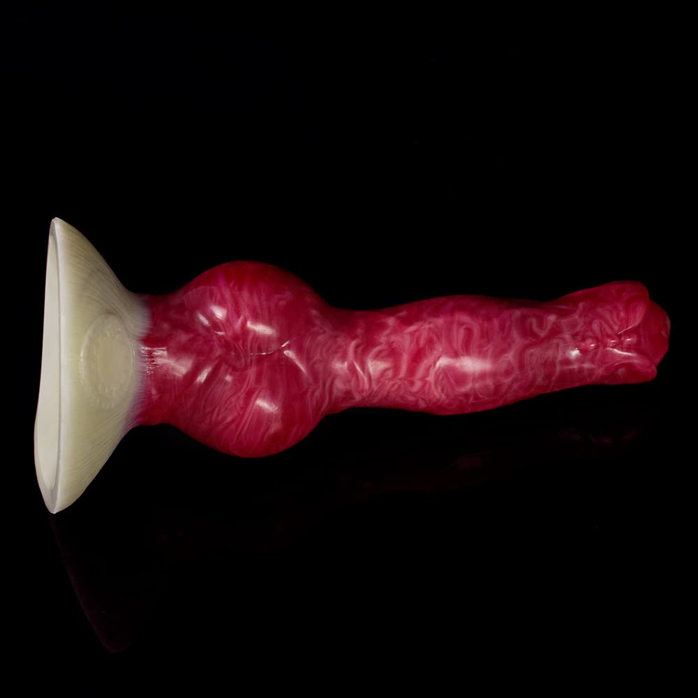 Premium Liquid Silicone Alien/Fido Dildo with Strong Suction Cup - Realistic BeHorny Adult Sex Toy for Solo Play & Couples Intimacy - Waterproof & Body-Safe for Shower, Bedroom & BDSM Scenes