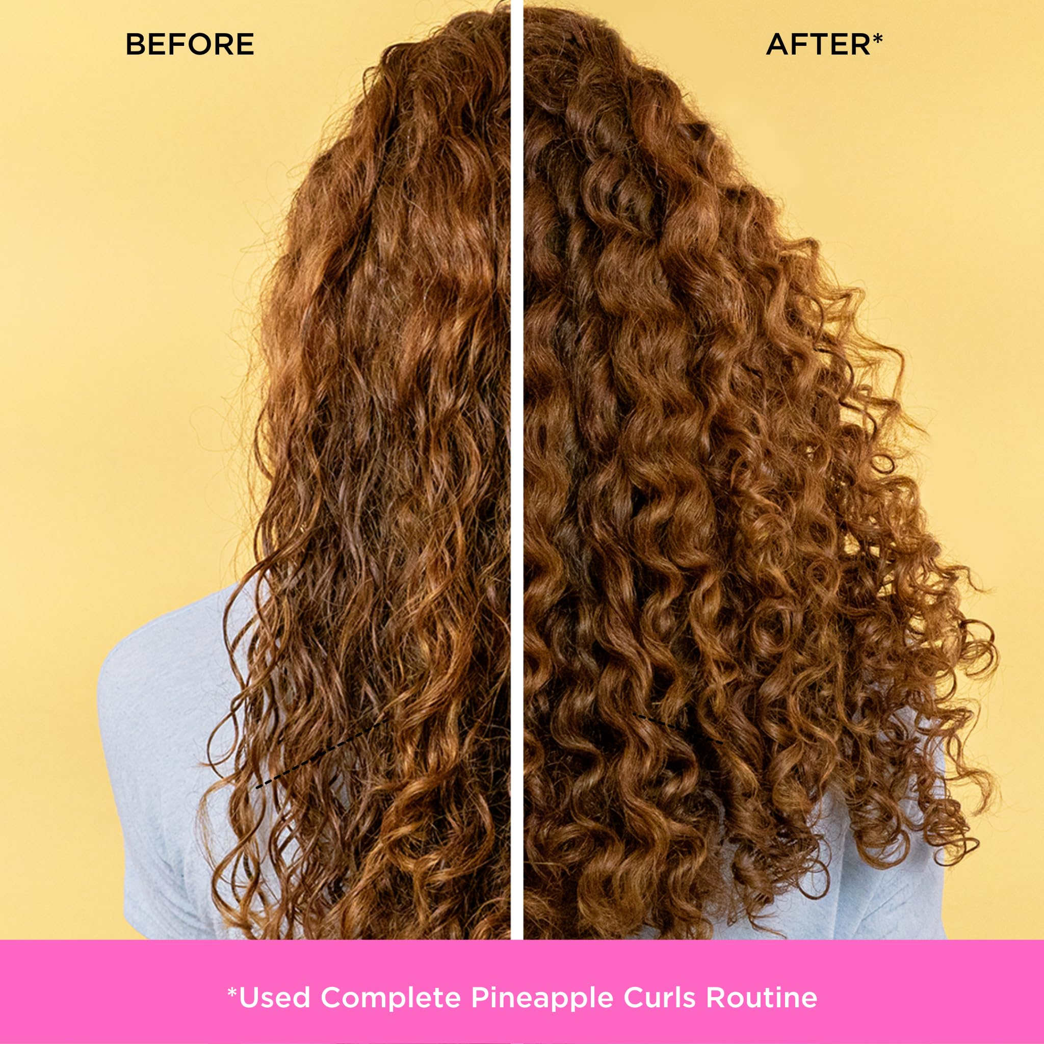 Pacifica Beauty Pineapple Curls Defining Natural Conditioner for Curly, Coily & Textured Hair - Sulfate Free, Silicone Free, 100% Vegan & Cruelty Free - Hydrating Hair Care with Tropical Pineapple Scent | Perfect for Daily Use & Curly Hair Routine