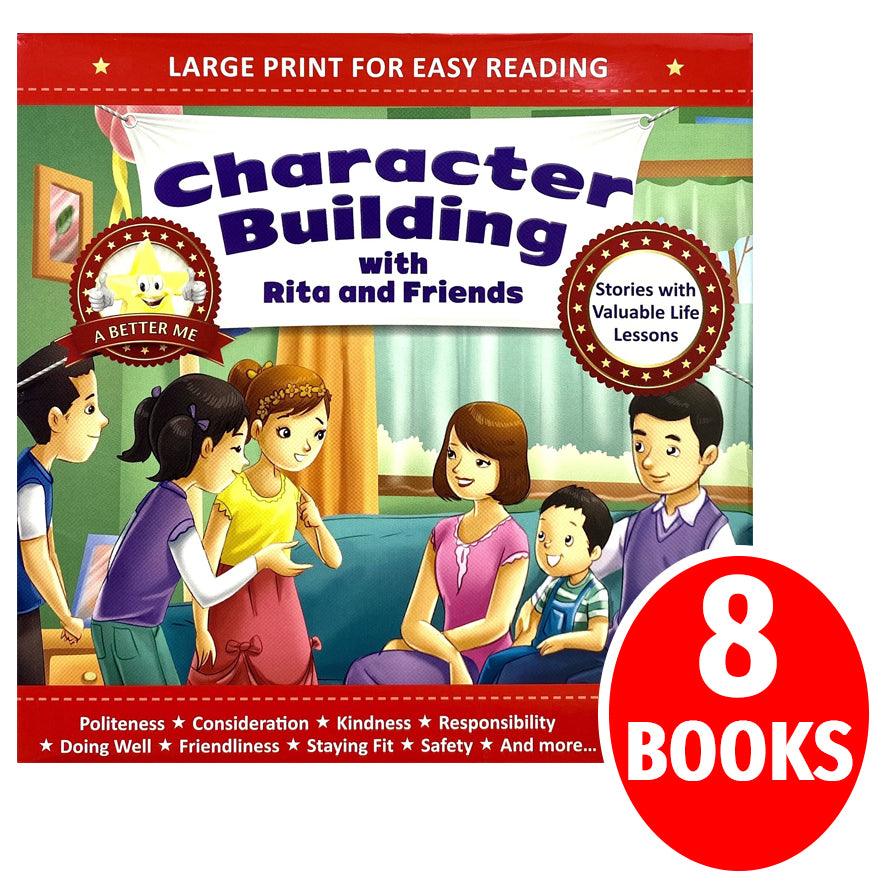 Character Building with Rita and Friends - 8 Book Box Set for Kids | Fun & Educational Stories for Children | Perfect for Bedtime Reading & Classroom Learning