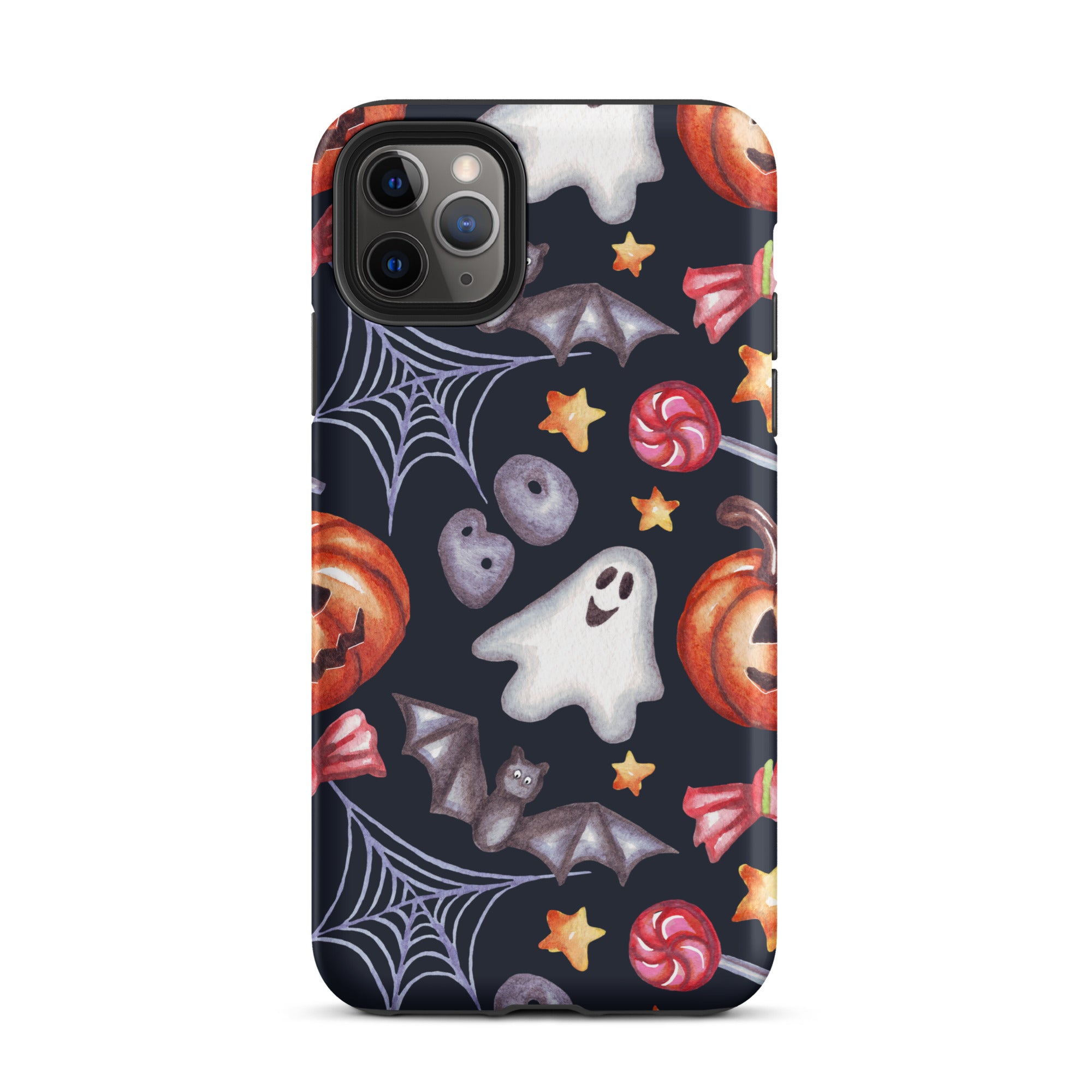Premium Spooky Charm iPhone Case - Cute & Durable Protective Cover for iPhone 13/14/15, Perfect for Halloween, Parties & Everyday Use