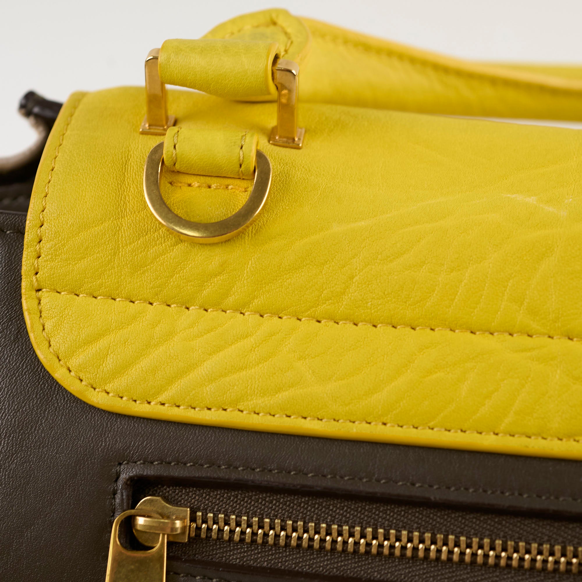 Celine Trapeze Medium Multicolor Leather Handbag for Women - Fashionable Shoulder Bag for Work, Travel & Everyday Use
