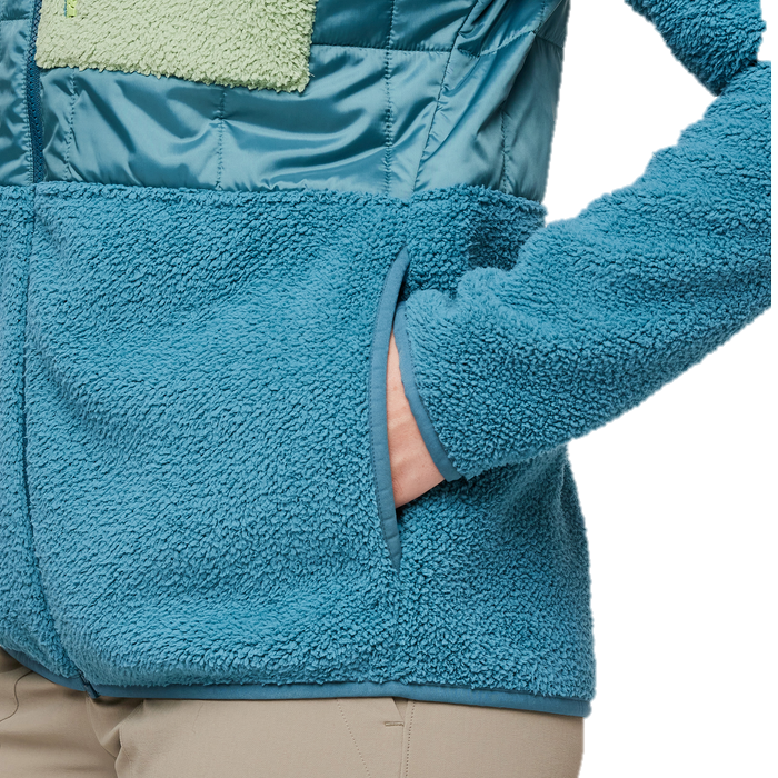 Cotopaxi Trico Hybrid Hooded Jacket for Women - Lightweight Water-Resistant Outdoor Jacket for Hiking, Travel & Everyday Wear