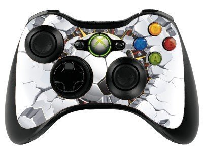 Xbox 360 Controller Skin - Football & Brick Design Vinyl Cover for Gamepad | Protective Decal for Gaming Enthusiasts | Perfect for Tournaments, Game Nights & Collectors