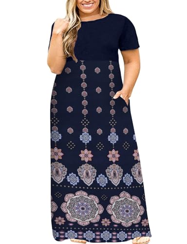 Patchwork D Navy Blue
