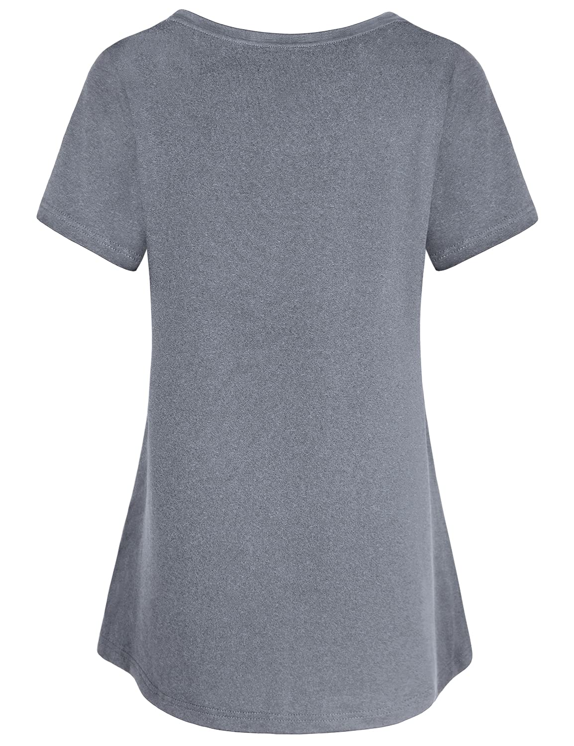 Miss Fortune Women's Workout Tops - Breathable Moisture Wicking Active Shirts for Yoga, Running, Hiking & Gym | Perfect for Fitness, Training & Outdoor Activities