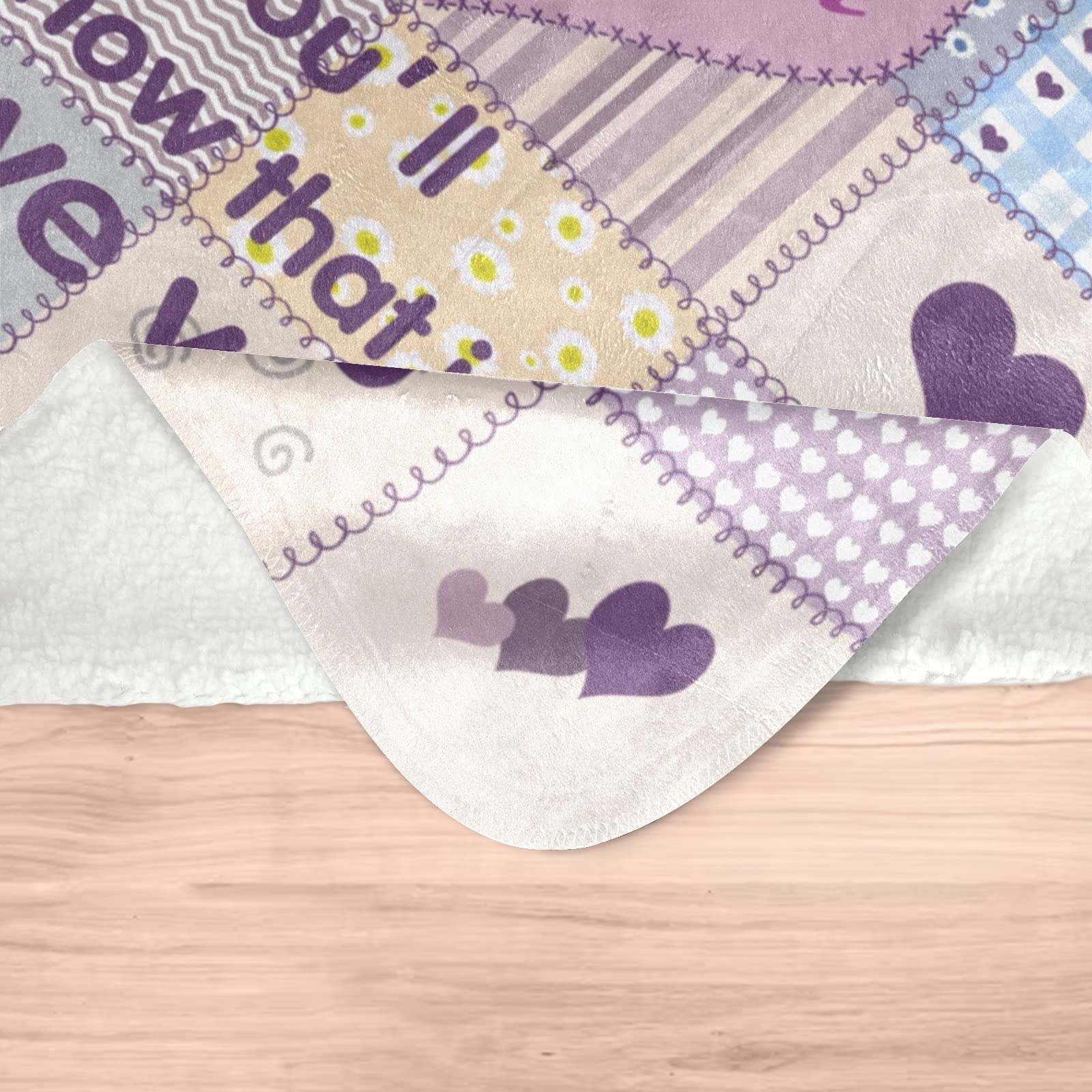 Custom Personalized Baby Blankets for Girls & Boys - Soft Sherpa Blanket with Name & Heart Design - Perfect Baby Shower, Birthday, Christmas Gift for Newborns (Great for Nursery, Travel & Photo Shoots)