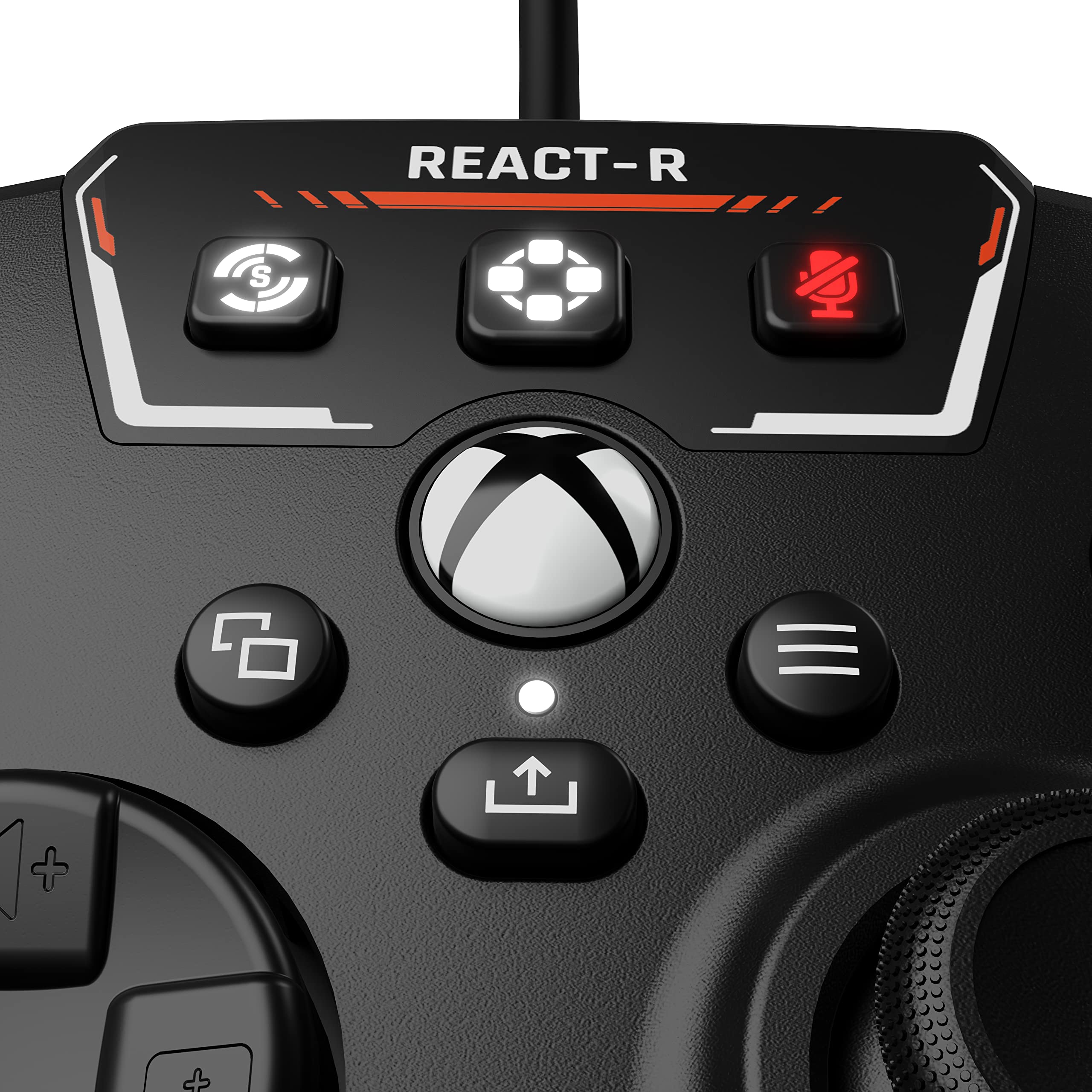 Turtle Beach React-R Controller for Xbox Series X|S - Black | Wireless Gaming Controller with Enhanced Audio & Customizable Buttons | Perfect for Competitive Gaming & Long Play Sessions