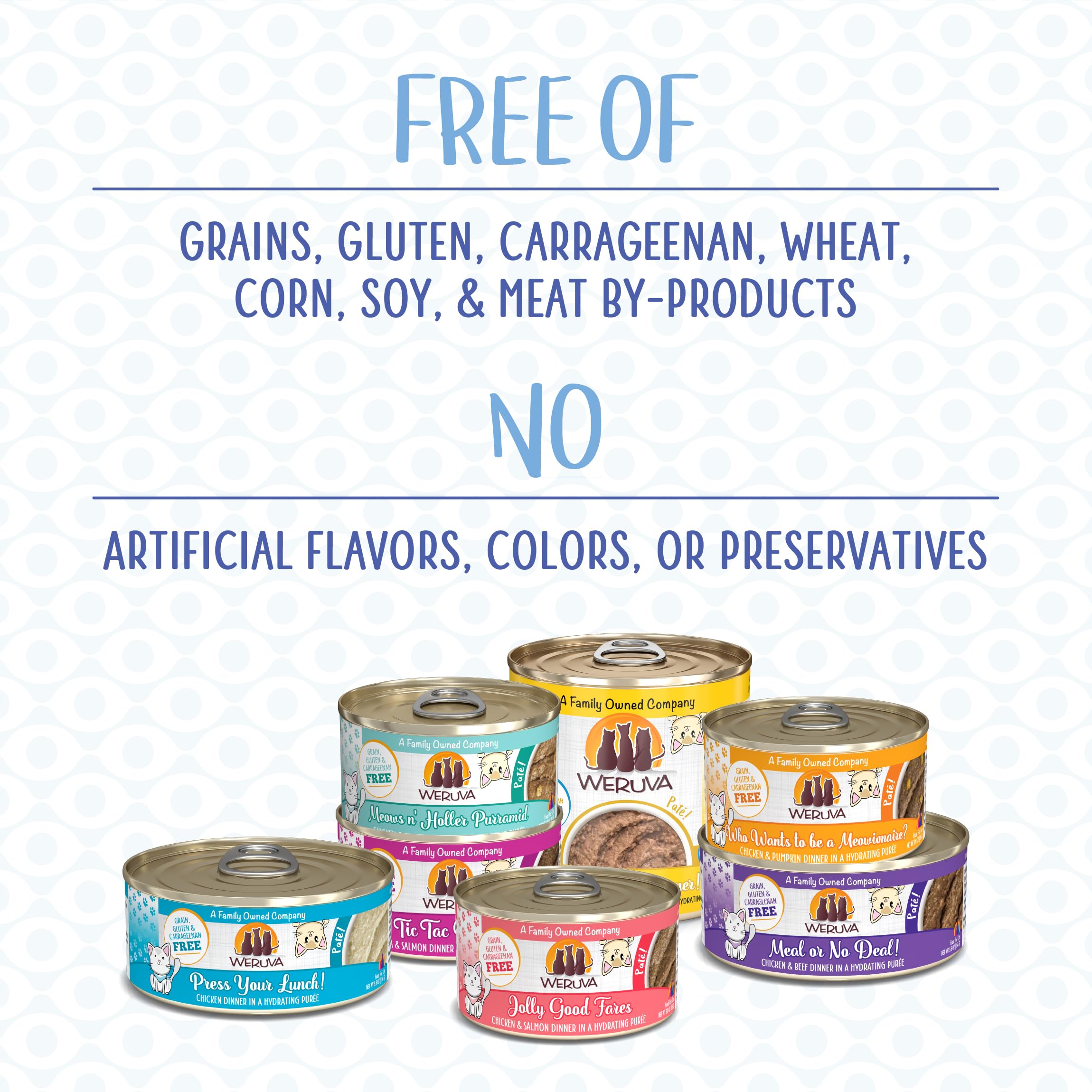 Weruva Wet Cat Food - Chicken and Beef Pate in 5.5oz Cans (Pack of 8) | Grain-Free, High Protein Meal for Adult Cats | Perfect for Picky Eaters & Daily Feeding Routine
