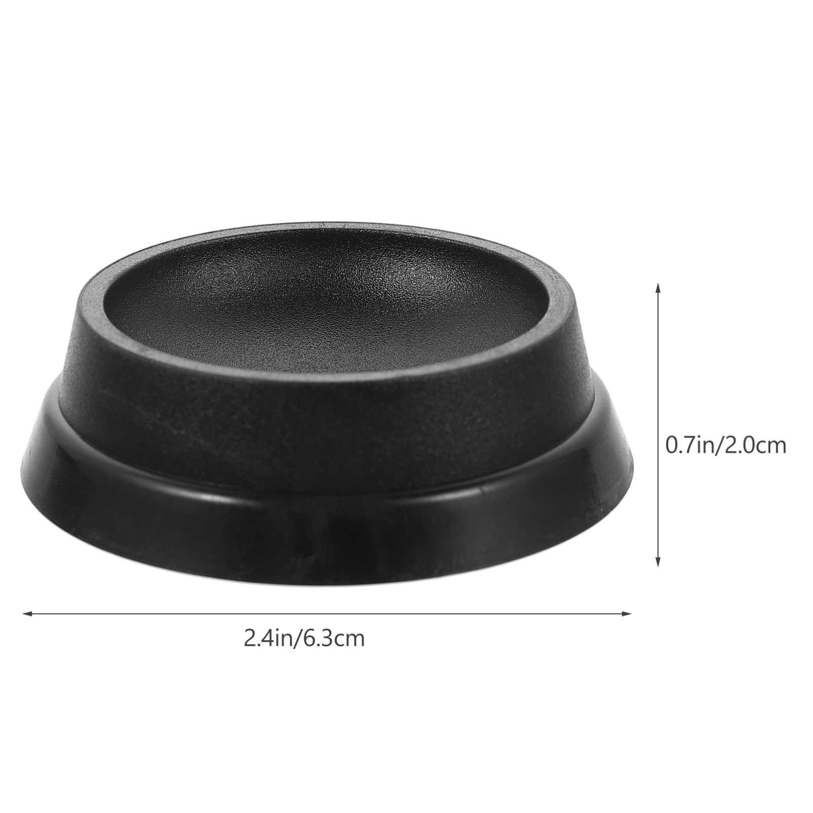 Non-Slip Rubber Furniture Pads - 4 Piece Round Cup Grippers for Chairs, Tables, Desks | Protects Floors & Reduces Noise | Perfect for Home, Office, Car Mats & Smooth Surfaces