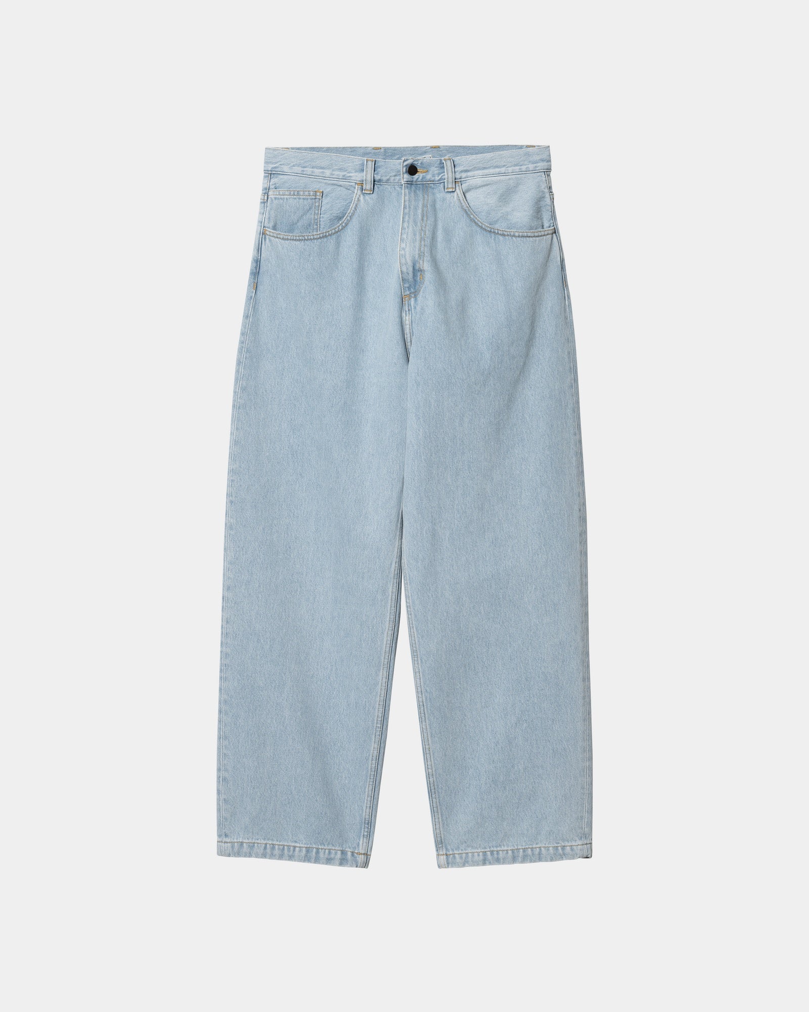 Brandon Men's Stonewashed Blue Jeans - Comfortable & Stylish Denim Pants for Casual Wear, Work, and Everyday Outfits