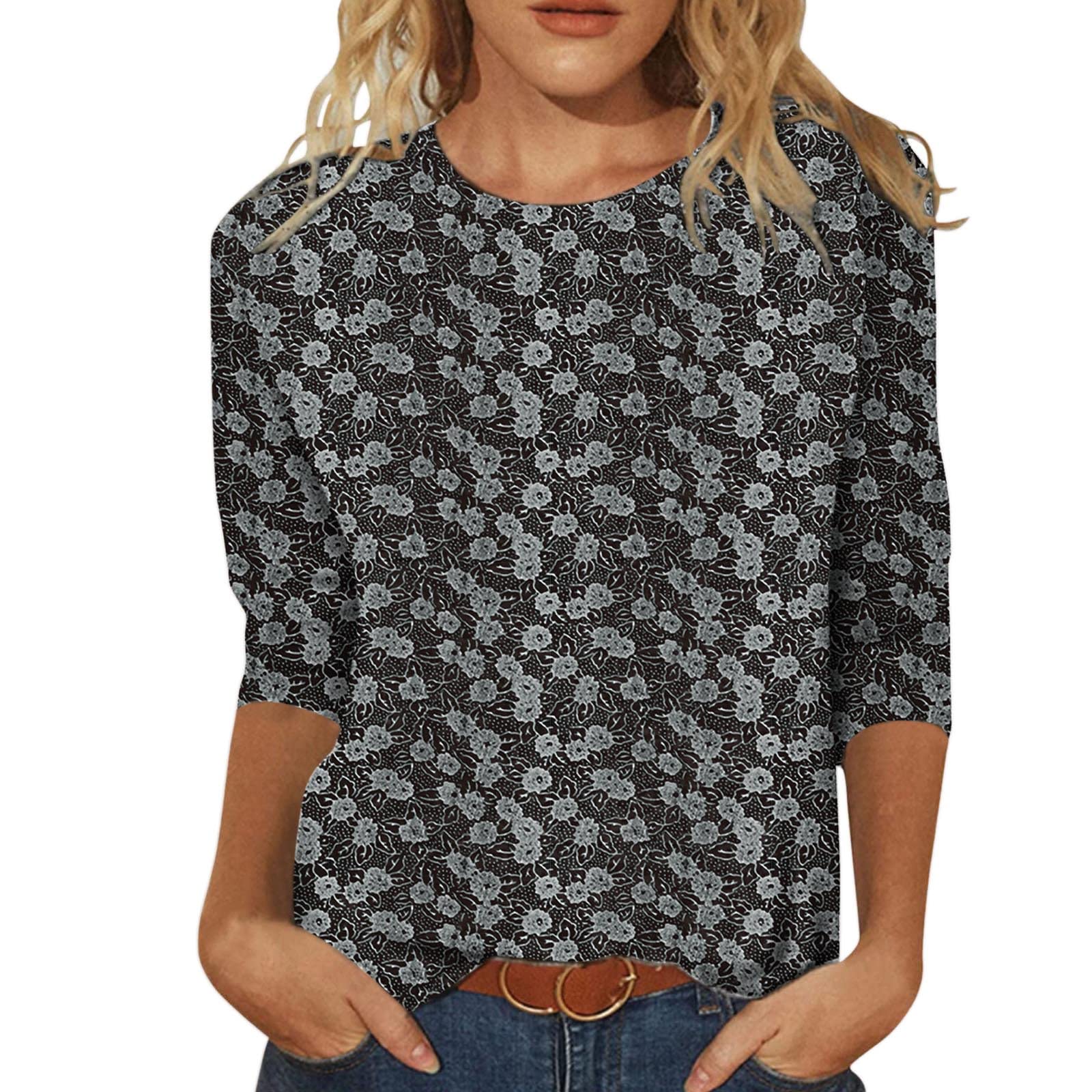 Women's Long Sleeve Tunic Top - Casual Loose Blouse with Side Split for Workout & Office Wear | Comfortable Stretchy Fabric for Yoga, Running & Everyday Fashion