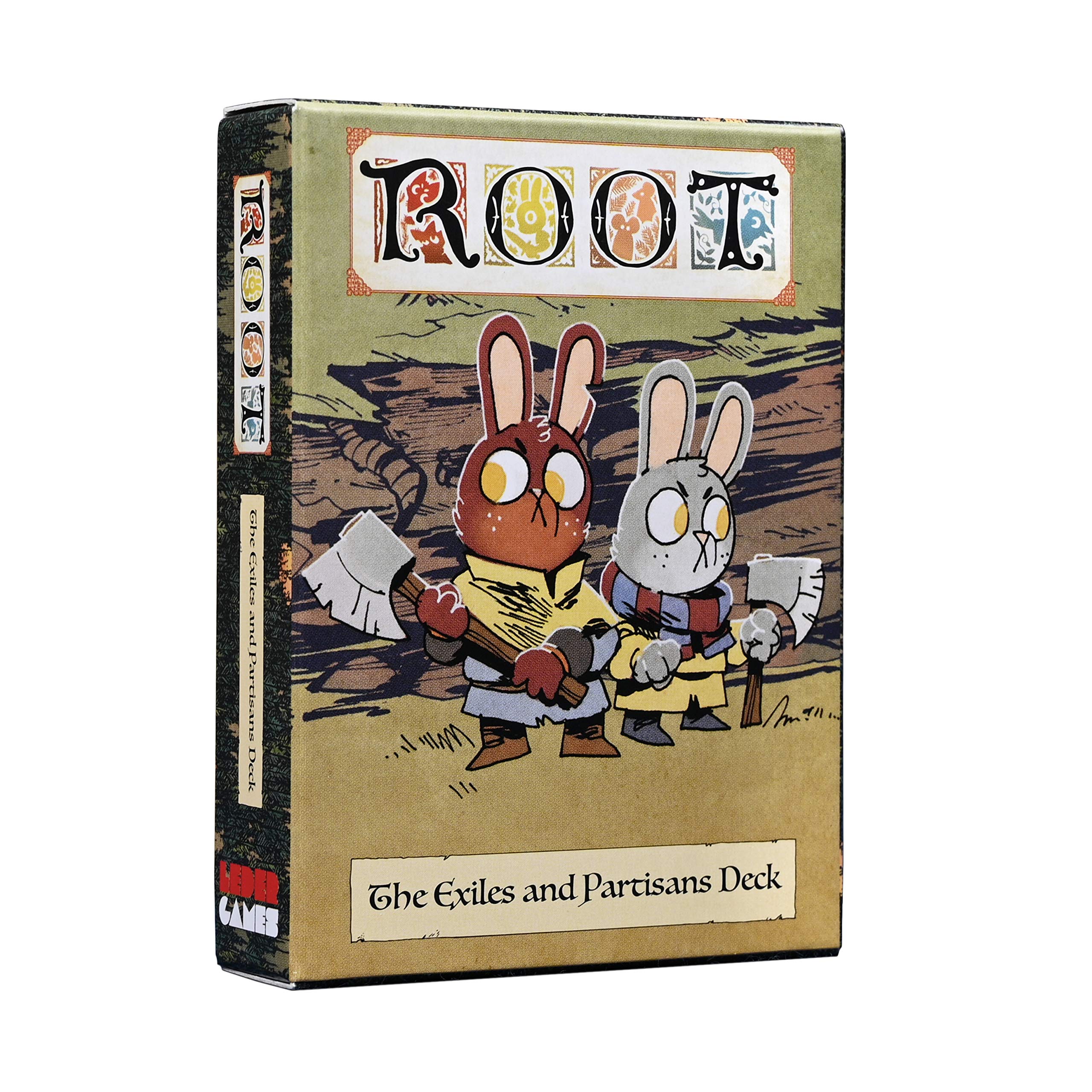 Root: The Exiles and Partisans Deck - Strategic Board Game Expansion by Leder Games | Perfect for Game Nights & Competitive Play
