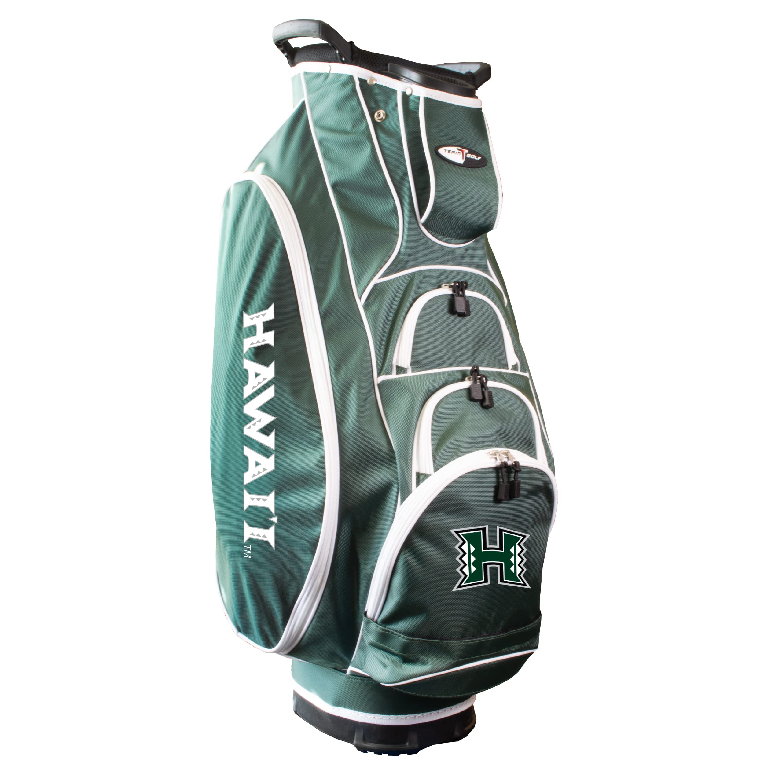 Team Golf NCAA Hawaii Albatross Lightweight Stand Golf Bag - 10-Way Club Divider, Spring Action Stand, Insulated Cooler Pocket, Velcro Glove & Umbrella Holder - Perfect for College Golf Tournaments & Weekend Golf Outings