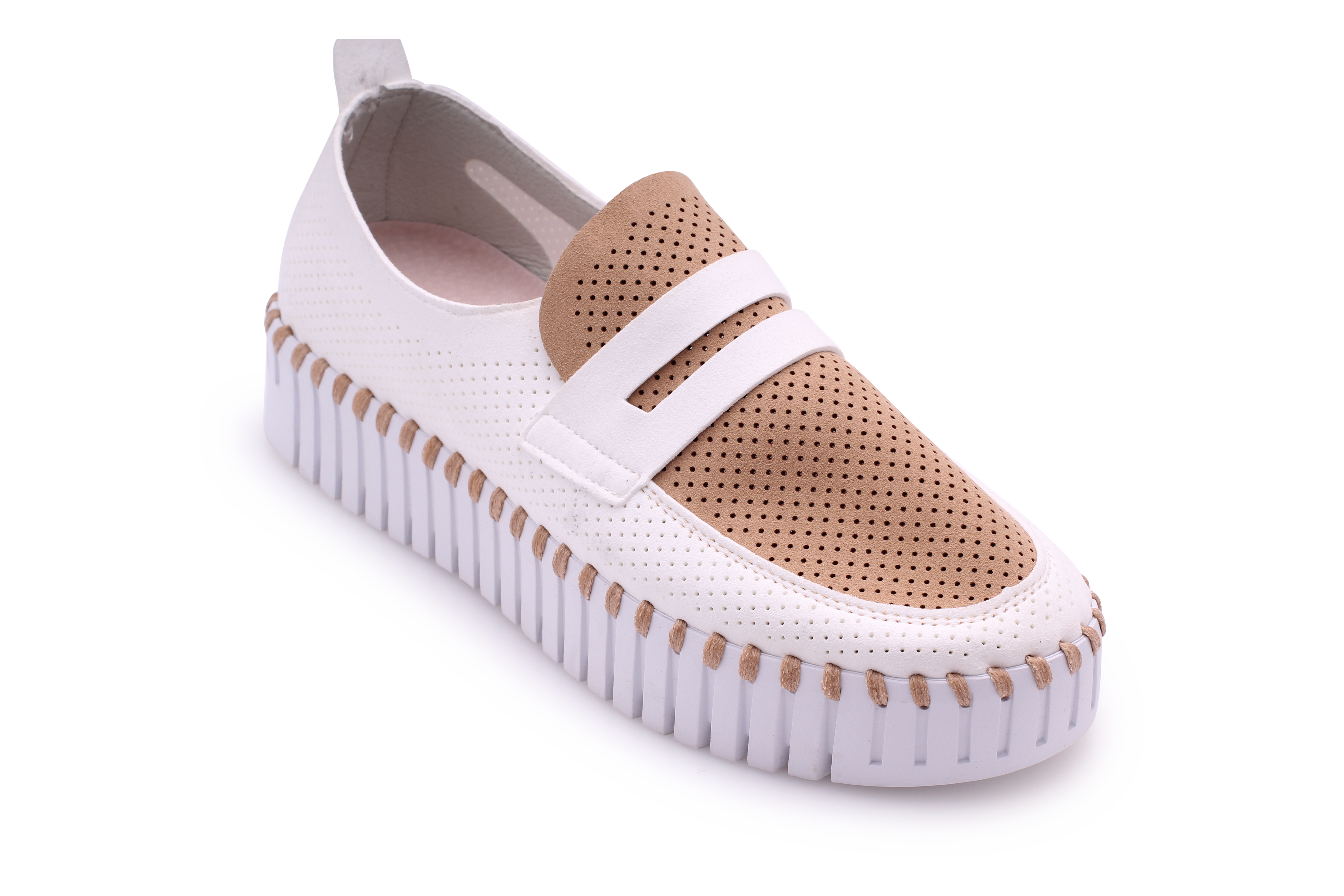Ilse Jacobson Tulip Loafer - Comfortable Women's Slip-On Shoes for Work, Office & Casual Wear | Elegant Floral Design & Cushioned Insole