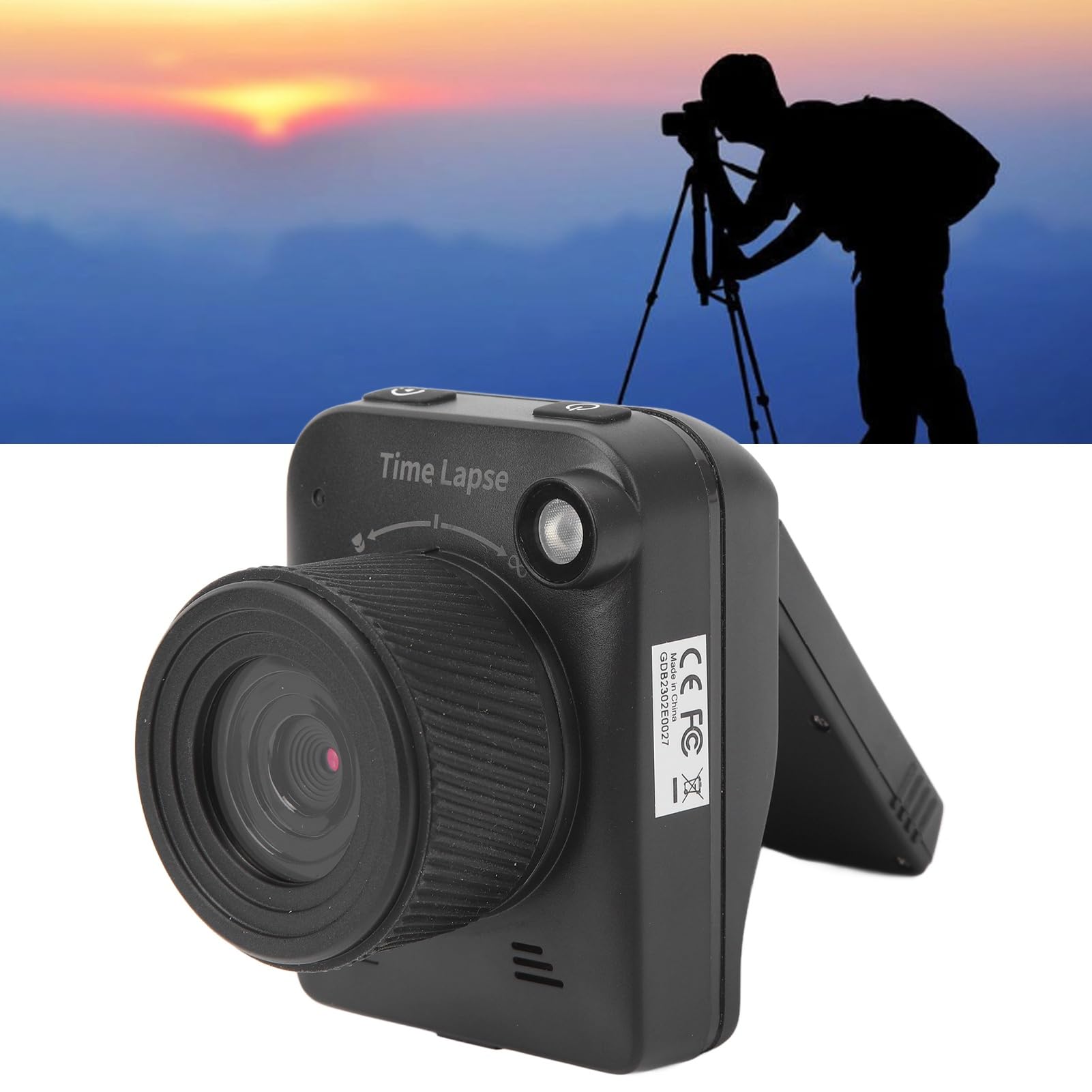 TL3000 4K 32MP Outdoor Time Lapse Camera with Flip Screen - Waterproof Construction Timelapse Camera for Plant Growth Research, Landscape Photography & Building Projects - Includes Multiple Fixed Mounting Brackets
