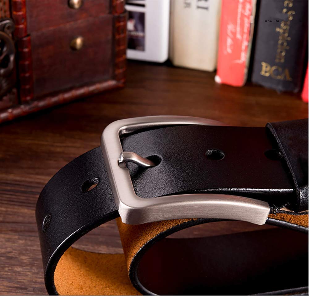 Personalized Leather Belts for Men - Genuine Leather Custom Belts with Engraving - Perfect Gift for Dad, Husband & Boyfriend - Ideal for Weddings, Anniversaries & Special Occasions
