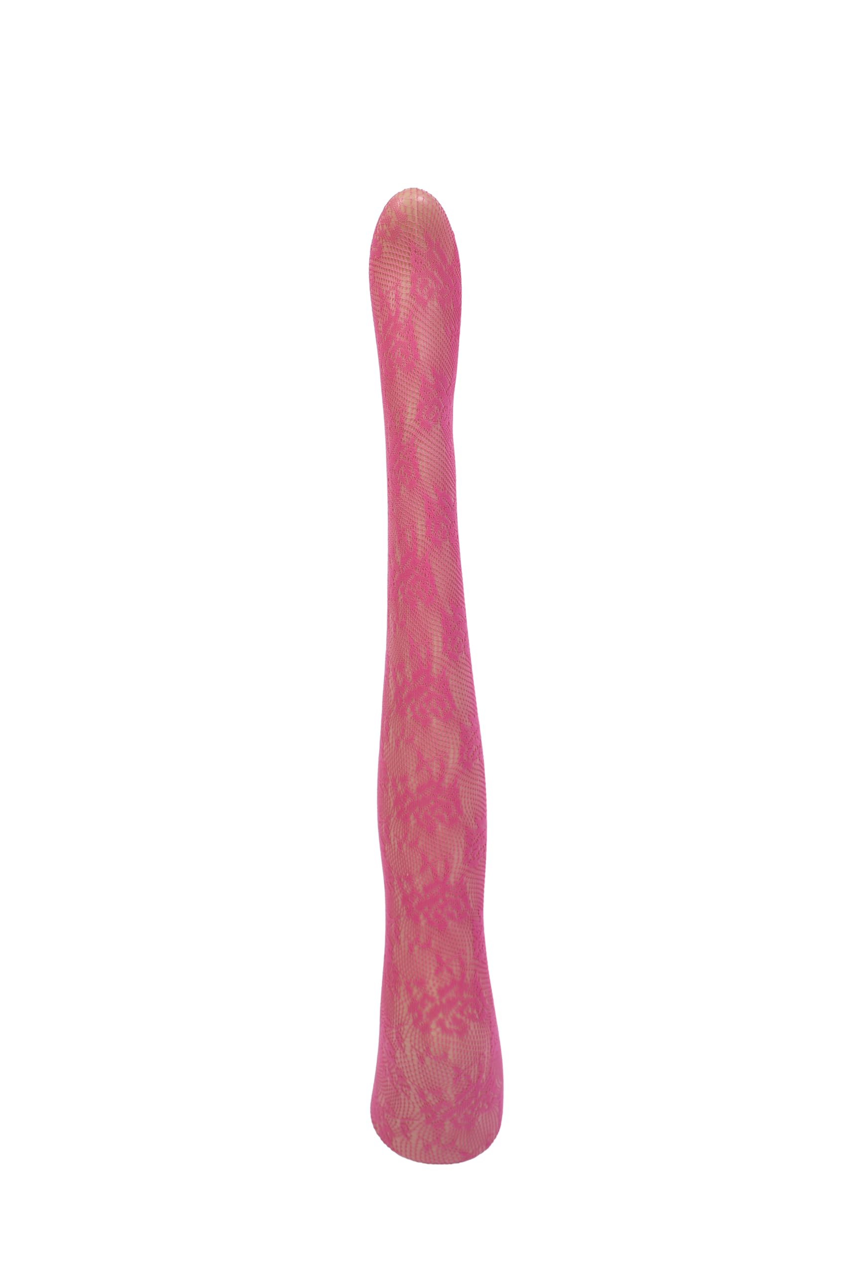 Sexy Black & Hot Pink Fishnet Tights for Women - Lace Stockings with Christmas Rose Pattern | Perfect for Holiday Parties, Cosplay & Night Out Outfits