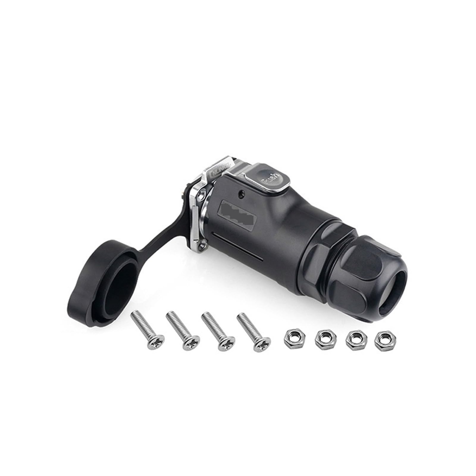LP28 2Pin M28 Waterproof 45A 500V Heavy Duty Electrical Connector Set - Male and Female Plug Socket for EV Charging, New Energy Vehicles, Subway Systems (KL4-3b Compatible) - Perfect for Automotive Wiring, Industrial Equipment & Marine Applications (Male Plug Set3)