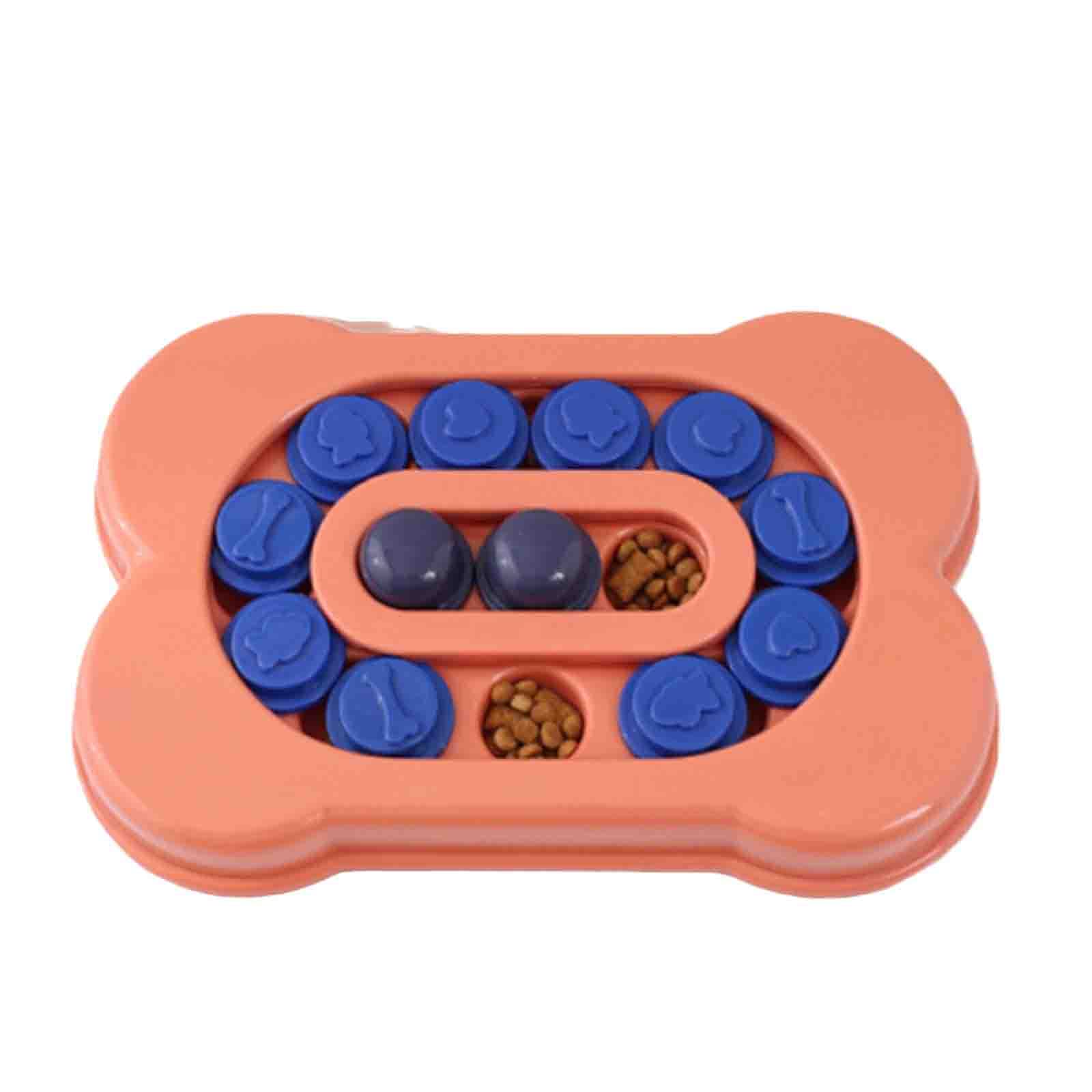 YUANstore Dog Puzzle Toy Set - Interactive Slow Feeder Bowl with Turntable Design for Dogs & Cats - Mental Stimulation & Training Game - Perfect for Fast Eaters, Bored Pets & Mealtime Enrichment (Great for Anxiety Relief & Weight Management)