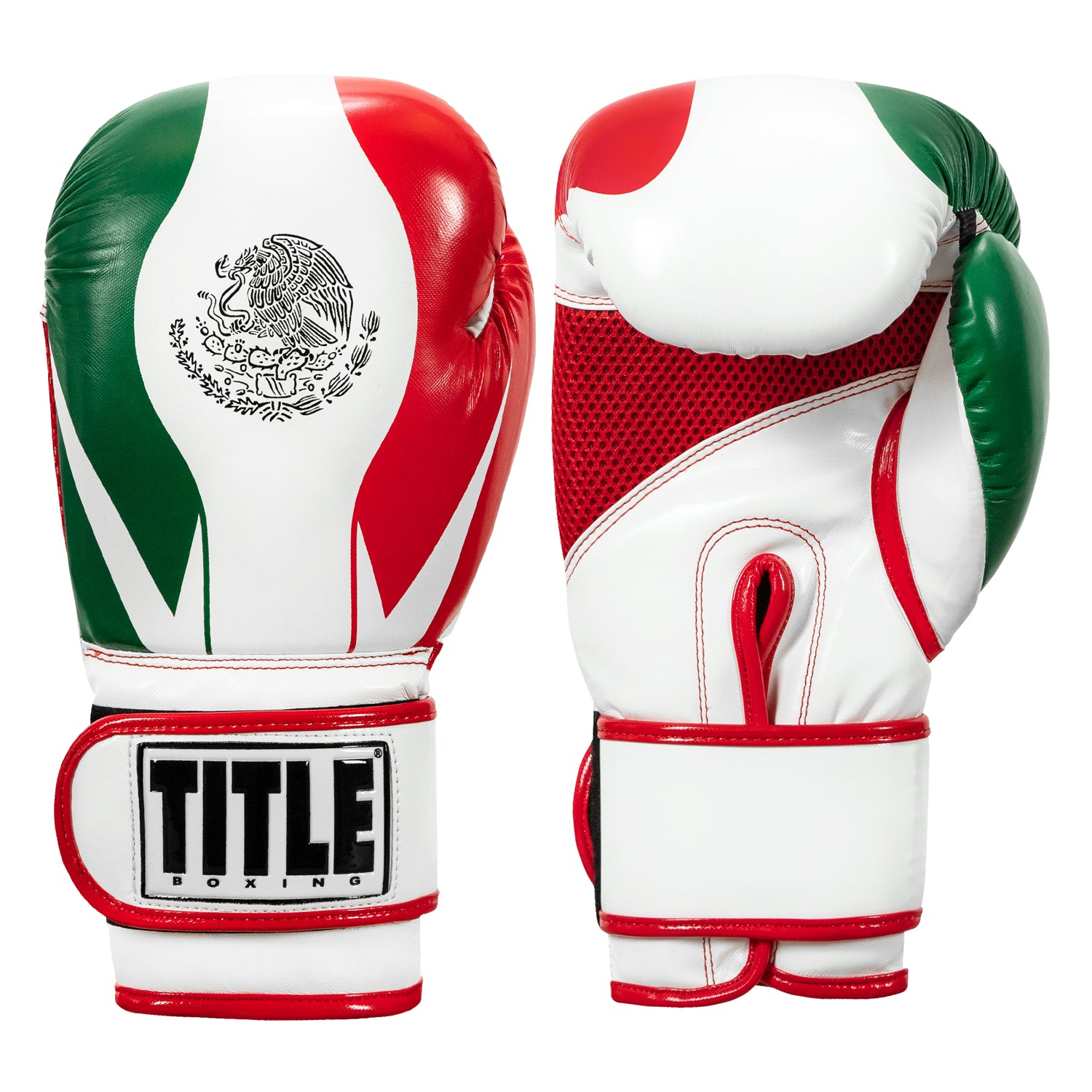 TITLE Boxing Infused Foam El Combate Mexico Training Boxing Gloves - Premium MMA & Kickboxing Gloves for Men & Women - Perfect for Sparring, Bag Work & Fitness Training