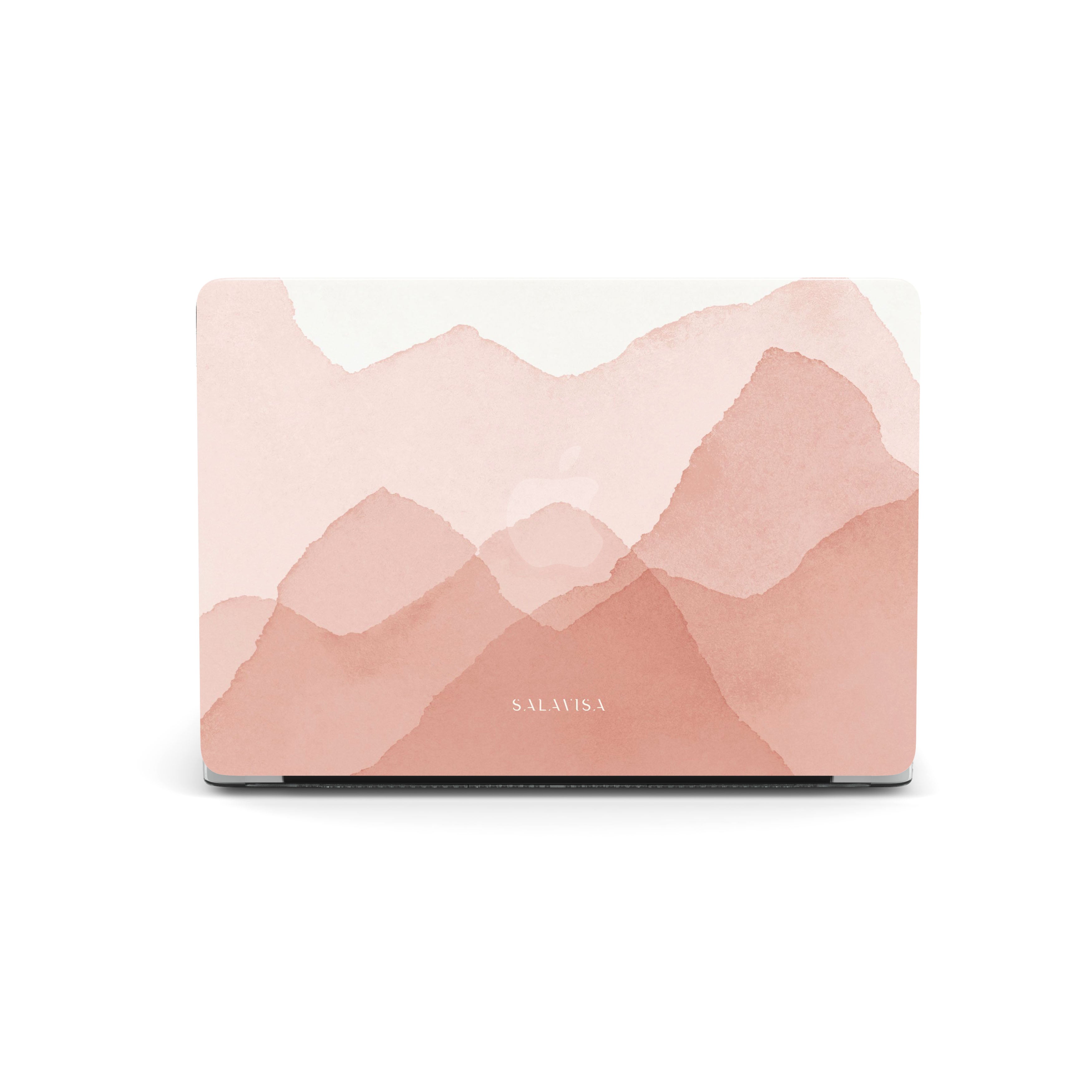 Pink Waves MacBook Case - Protective Cover for MacBook Air & Pro 13/15 Inch - Stylish & Durable Laptop Shell - Perfect for Work, Travel & School