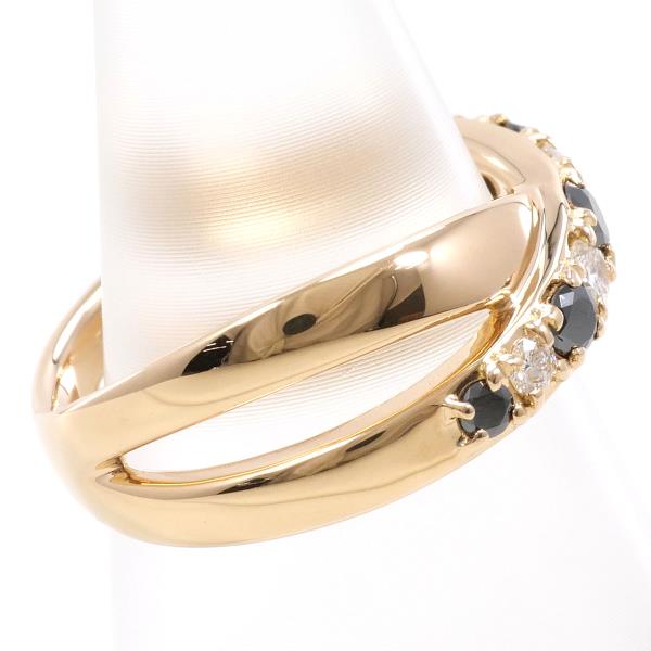 18K Pink Gold Black Diamond Ring for Women - Elegant & Luxurious Wedding, Engagement, or Anniversary Jewelry Gift